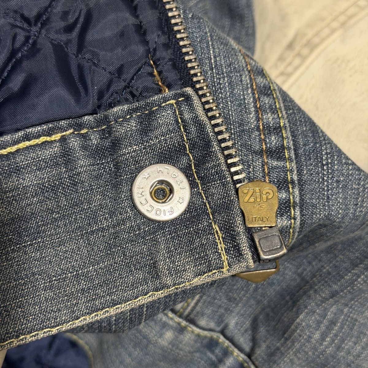Other [RA-RE] 90’s Denim/Varsity Style Jacket Size US L / EU 52-54 / 3 - 10 Thumbnail
