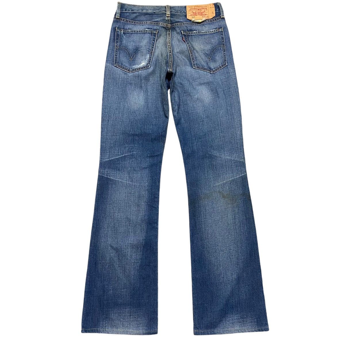 Levi's Vintage Levis 517 Flare Jeans Distressed Size US 30 / EU 46 - 1 Thumbnail