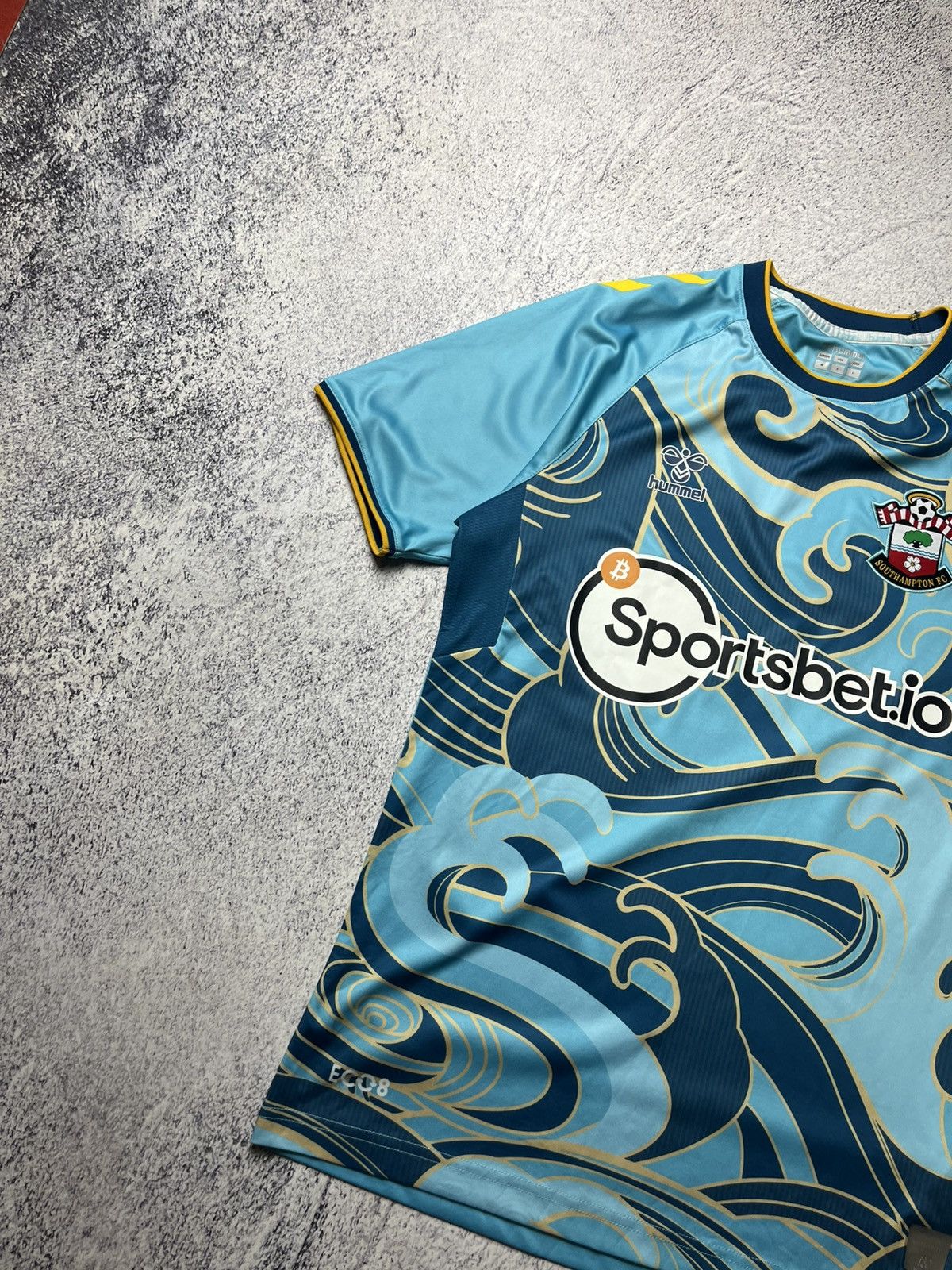 Vintage Southampton Football Shirt Large Blue Mens 2022 2023 Away Size US M / EU 48-50 / 2 - 2 Thumbnail