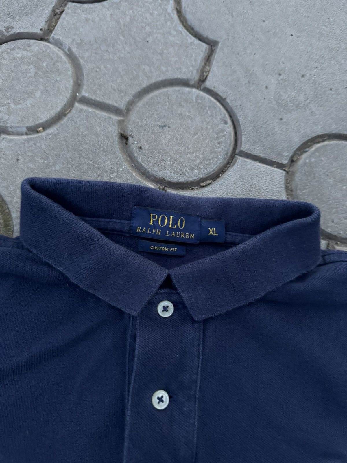 Polo Ralph Lauren × Ralph Lauren × Vintage Vintage Polo Ralph Lauren Pony Big Logo Polo Y2K USA Size US XL / EU 56 / 4 - 4 Thumbnail