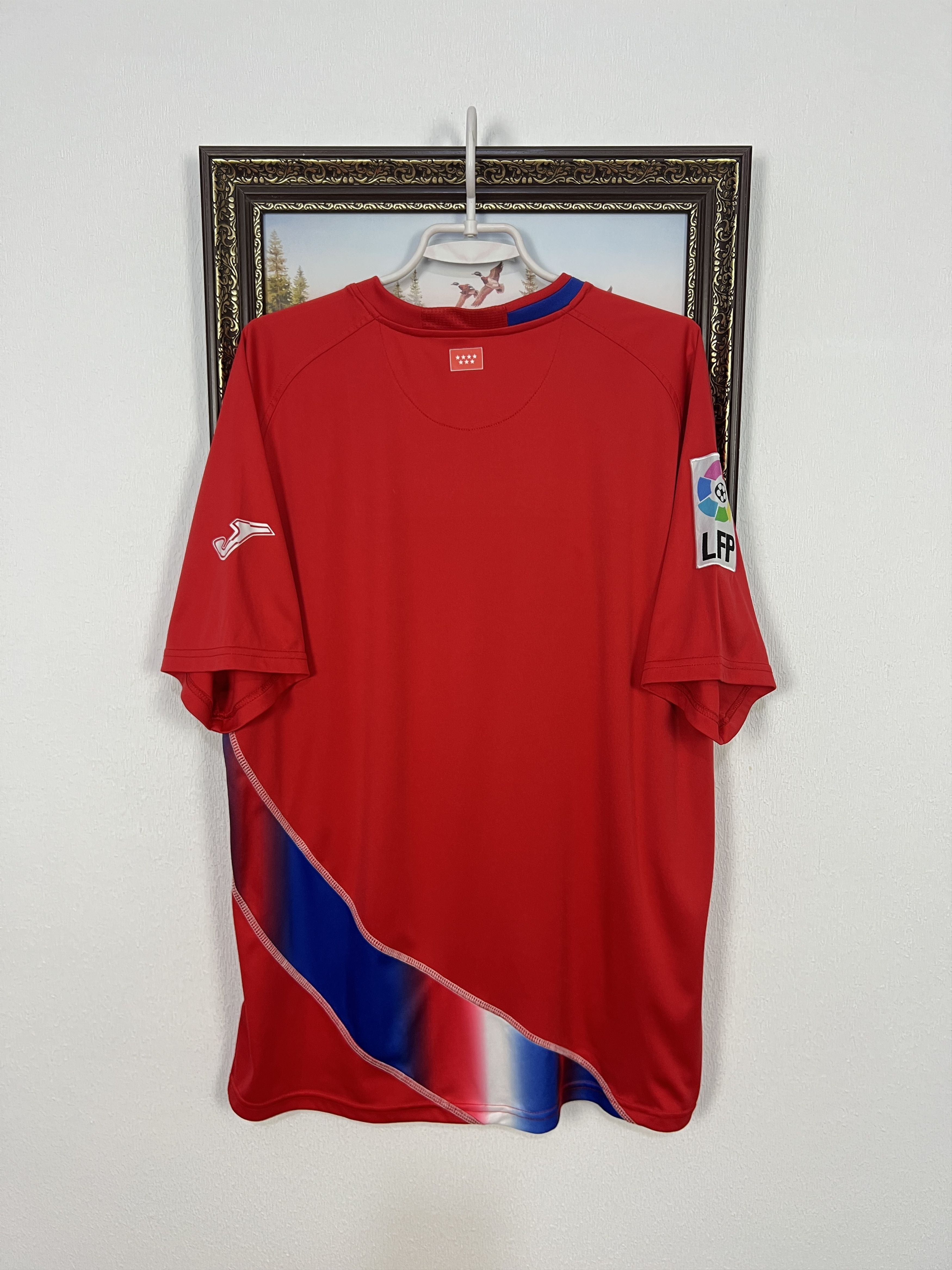 Joma Getafe Away football shirt 2009 Soccer Joma Red Jersey Size US XL / EU 56 / 4 - 12 Thumbnail