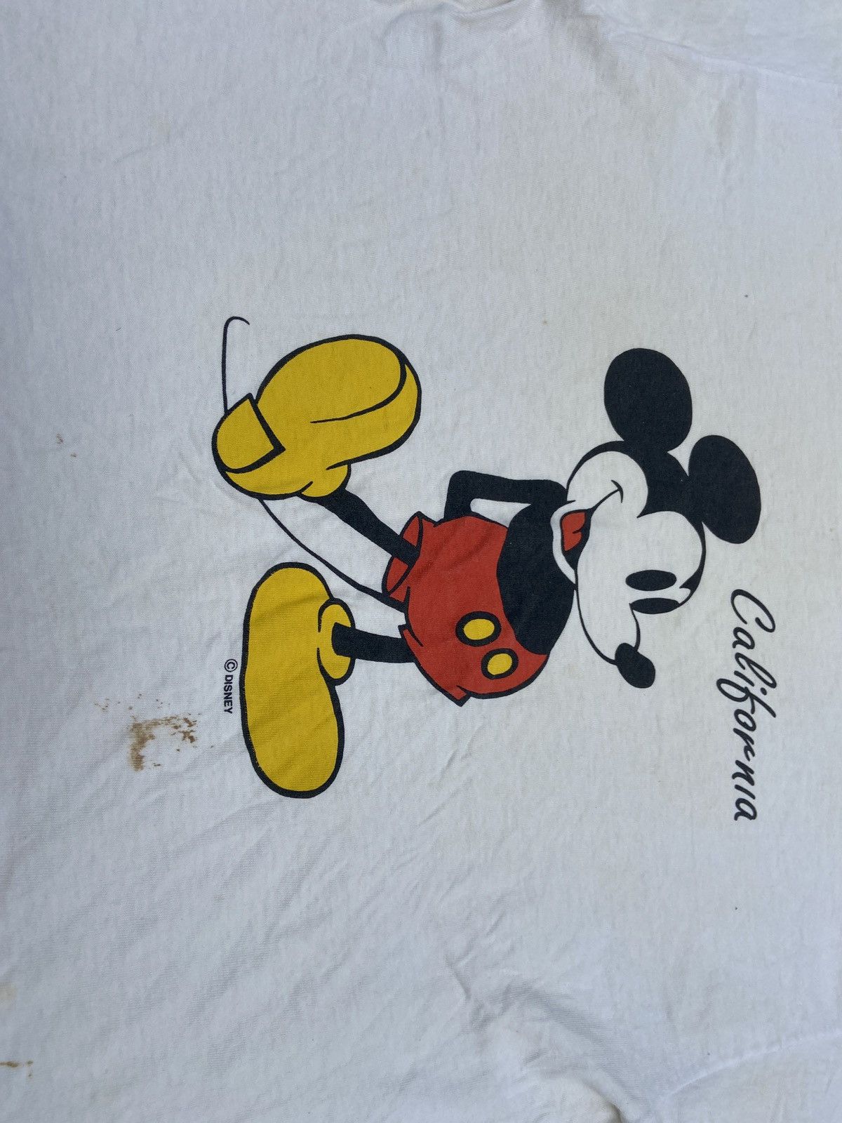 Disney × Mickey Mouse × Vintage Vintage Trashed Mickey Mouse Size US M / EU 48-50 / 2 - 3 Thumbnail