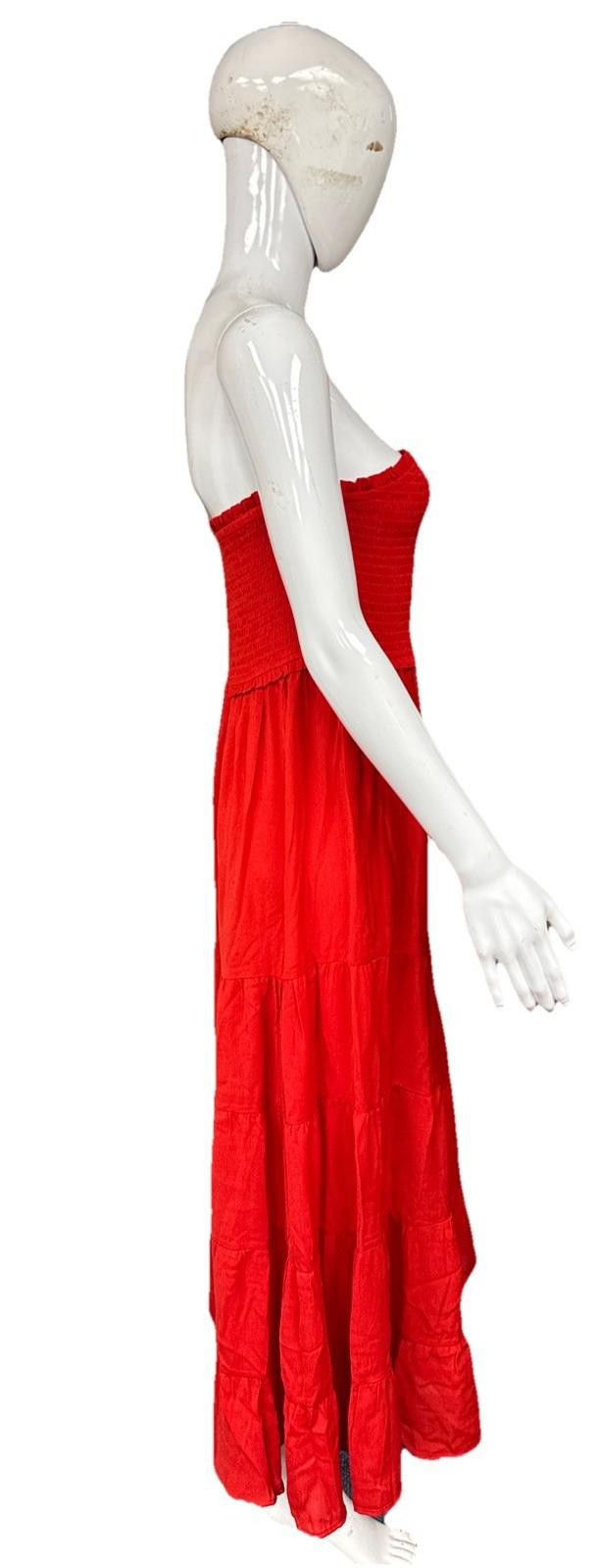 Other Wild Fable Red Tube Top Flare Dress Sundress Medium New Size M / US 6-8 / IT 42-44 - 9 Thumbnail