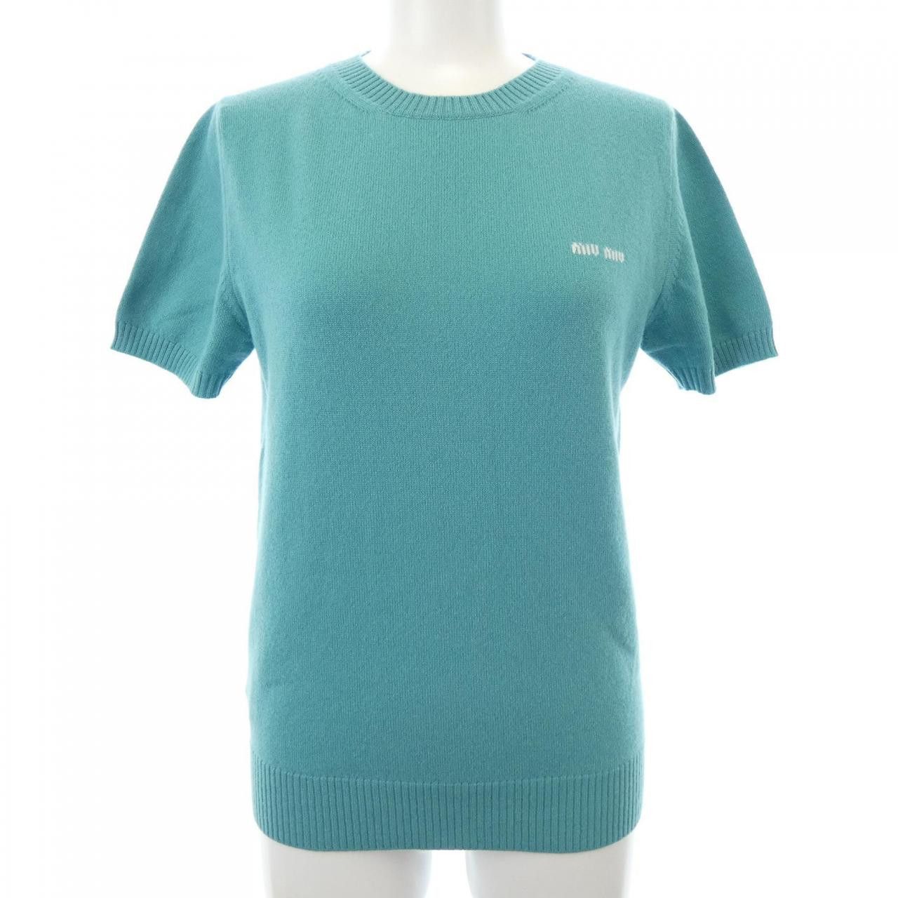 Miu Miu Miu Miu Miu Miu 100% Cashmere Knit Others Tops MML842 S232 13S1 DUTY FREE for USA Size ONE SIZE - 1 Thumbnail