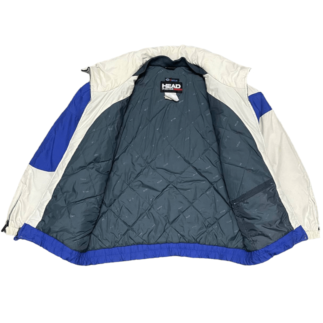 Japanese Brand Vintage Head Colour Block Balloon Sleeve Jacket Size US L / EU 52-54 / 3 - 8 Thumbnail
