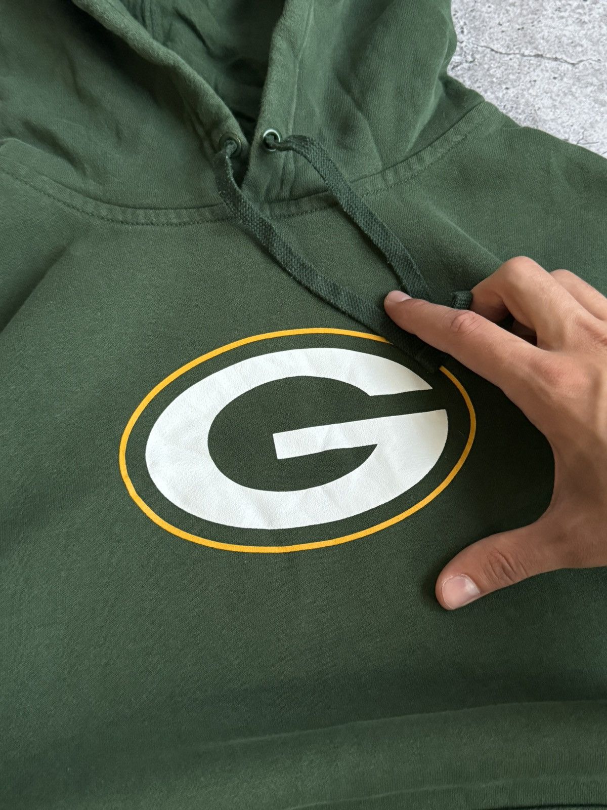Nike Vintage Nike Green Bay Packers NFL Y2K hoodie Size US L / EU 52-54 / 3 - 5 Thumbnail