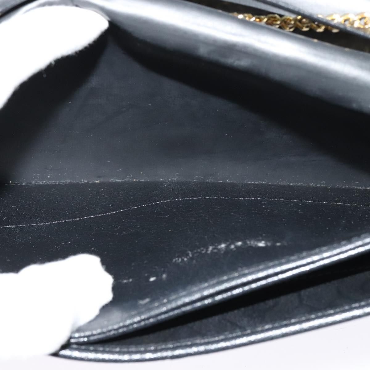 Dior DIOR Chain Shoulder Bag Leather Navy Gold Size ONE SIZE - 11 Thumbnail