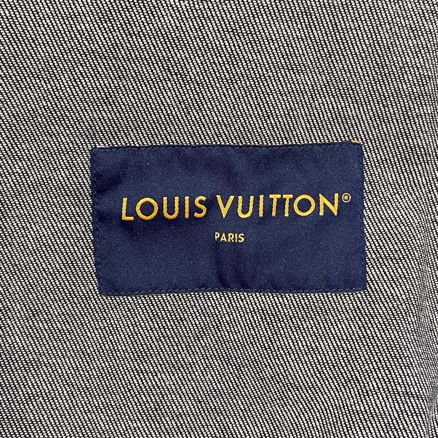 Louis Vuitton LV Black Logo Printed Jacket Size 48 Size US M / EU 48-50 / 2 - 5 Thumbnail