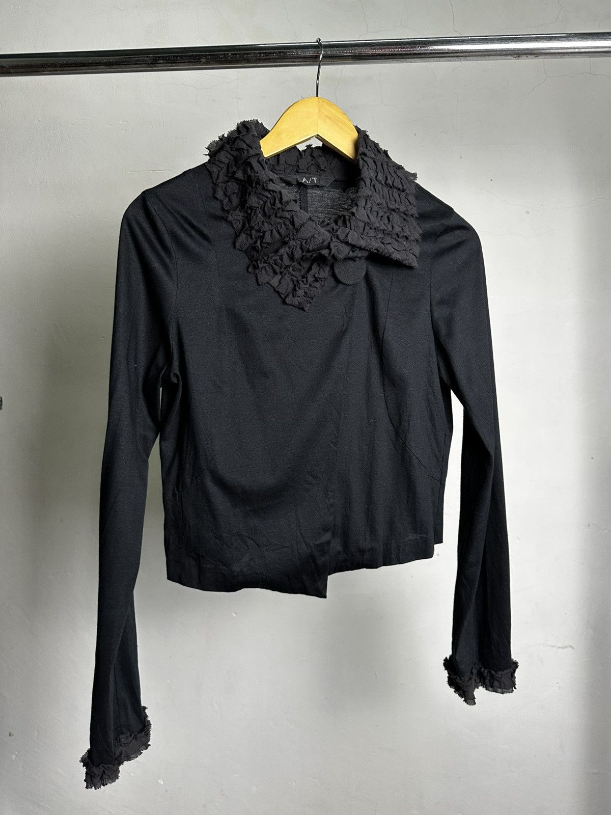 ATSURO TAYAMA × Le Grande Bleu (L.G.B.) Atsuro Tayama Sample Frill Collar button shirt Size S / US 4 / IT 40 - 1 Thumbnail