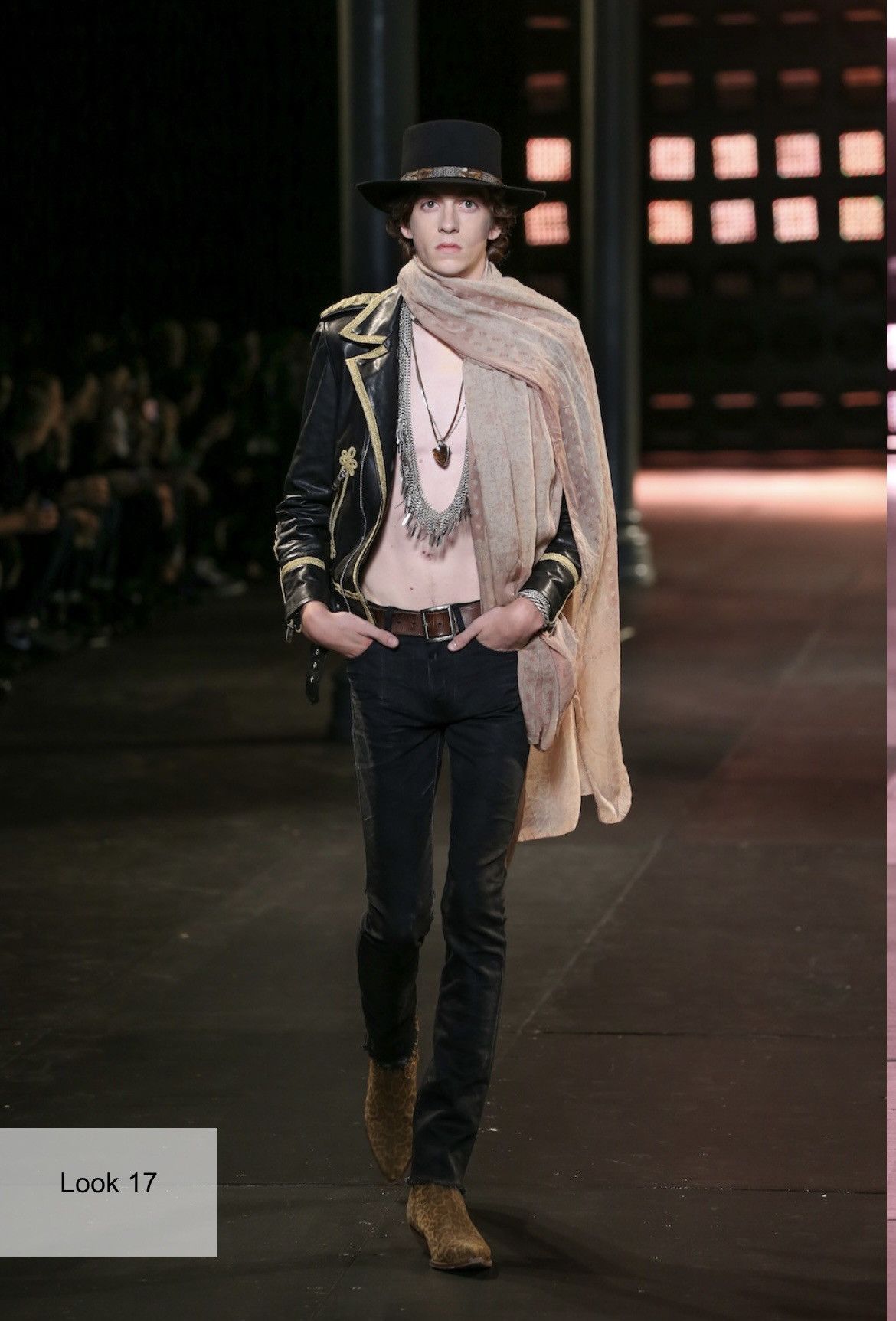 Saint Laurent Paris Saint Laurent SS15 Embroidered Biker Jacket Size US M / EU 48-50 / 2 - 3 Thumbnail