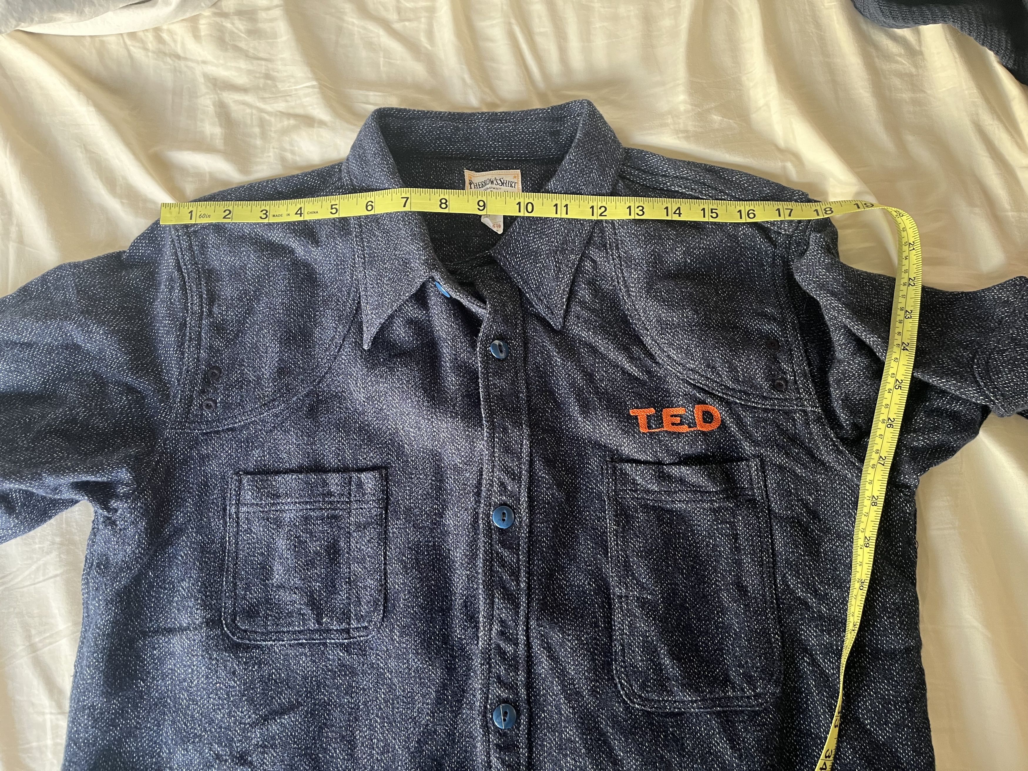 Pherrow's Chain Stitch Shirt Jacket Size US M / EU 48-50 / 2 - 8 Thumbnail
