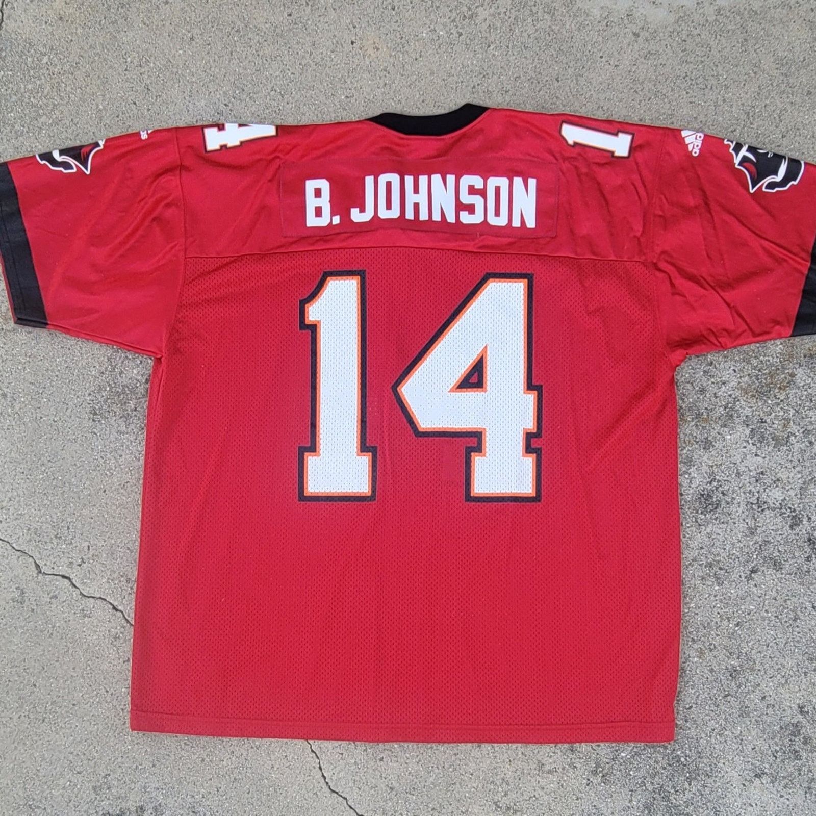 Adidas Vtg Adidas Tampa Bay Buccaneers Brad Johnson Football Jersey Size US XXL / EU 58 / 5 - 3 Thumbnail