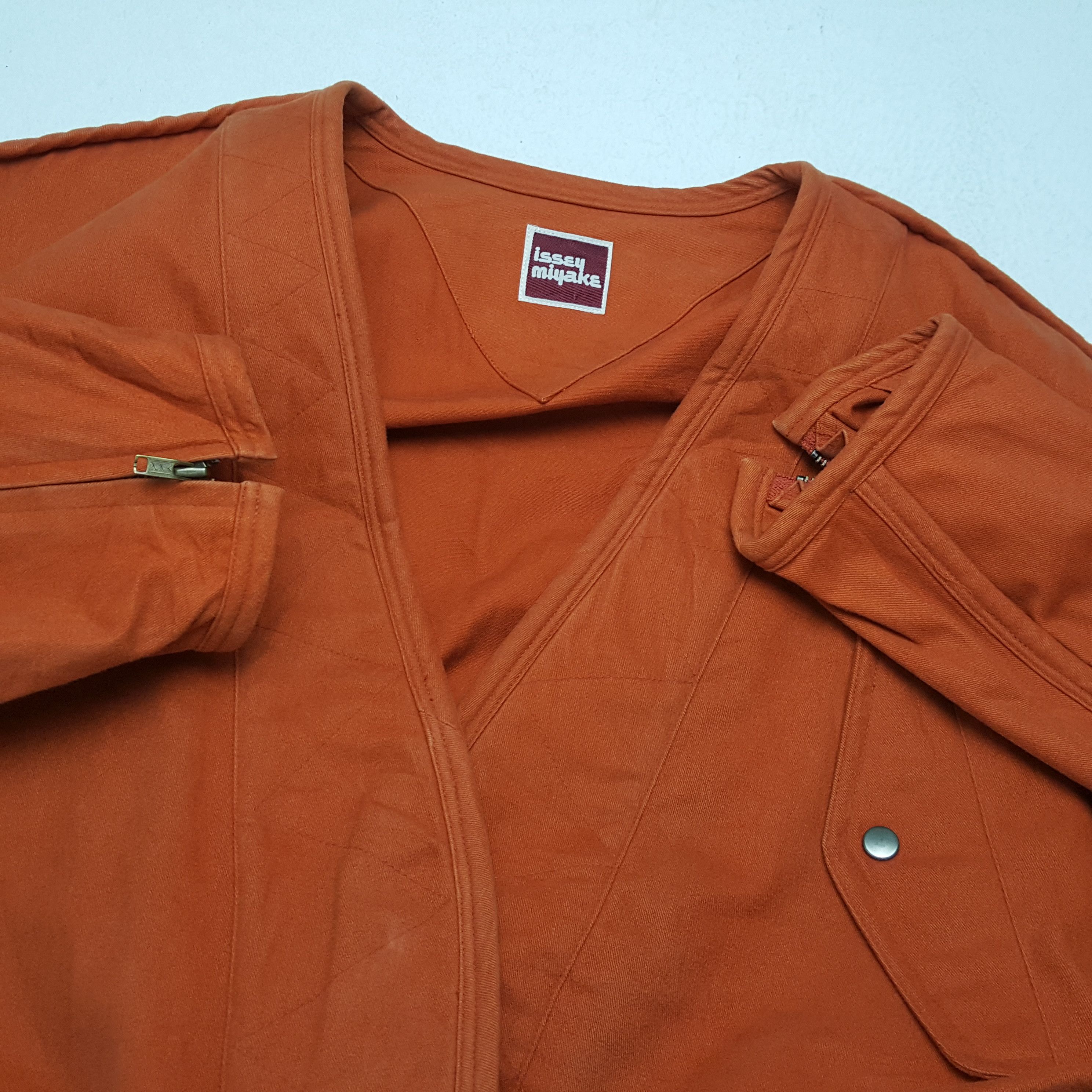 Issey Miyake × Japanese Brand × Vintage ISSEY MIYAKE Japanese Designer Jacket Fashion Style Size US XL / EU 56 / 4 - 10 Thumbnail
