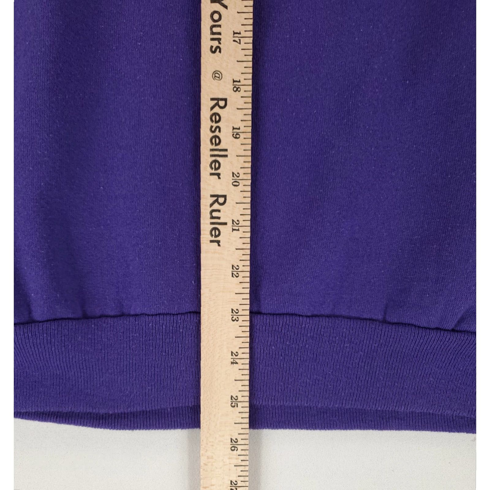 Hanes VINTAGE Kansas State University Wildcats Sweatshirt Purple Mens XXL Crew Pullover 90s VTG Hanes Size 2XL Size US XXL / EU 58 / 5 - 6 Thumbnail