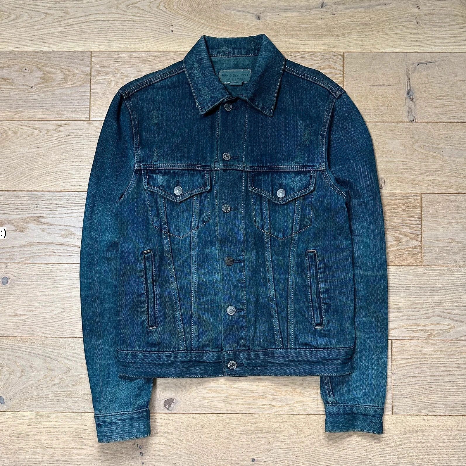 Ralph Lauren Jacket Ralph Lauren Denim USA Flag vintage Size US M / EU 48-50 / 2 - 2 Thumbnail