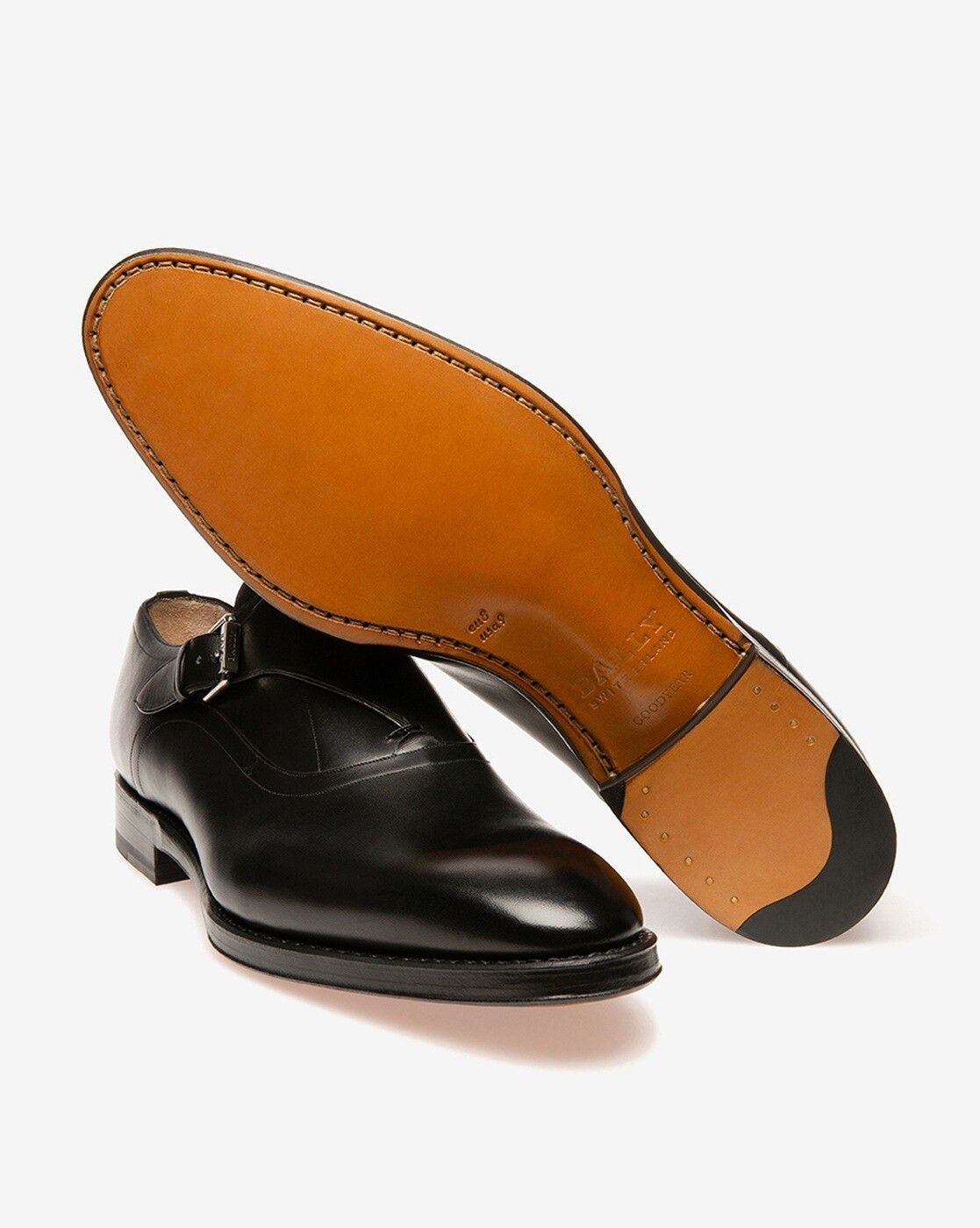 Bally o1y1224 Single Strap Loafers in Black Size US 6 / EU 39 - 3 Thumbnail