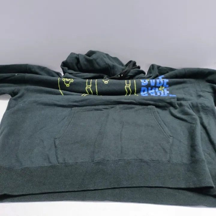 Bape BAPE Men's Black Reversed Logo Pullover Hoodie Size US XXL / EU 58 / 5 - 10 Thumbnail