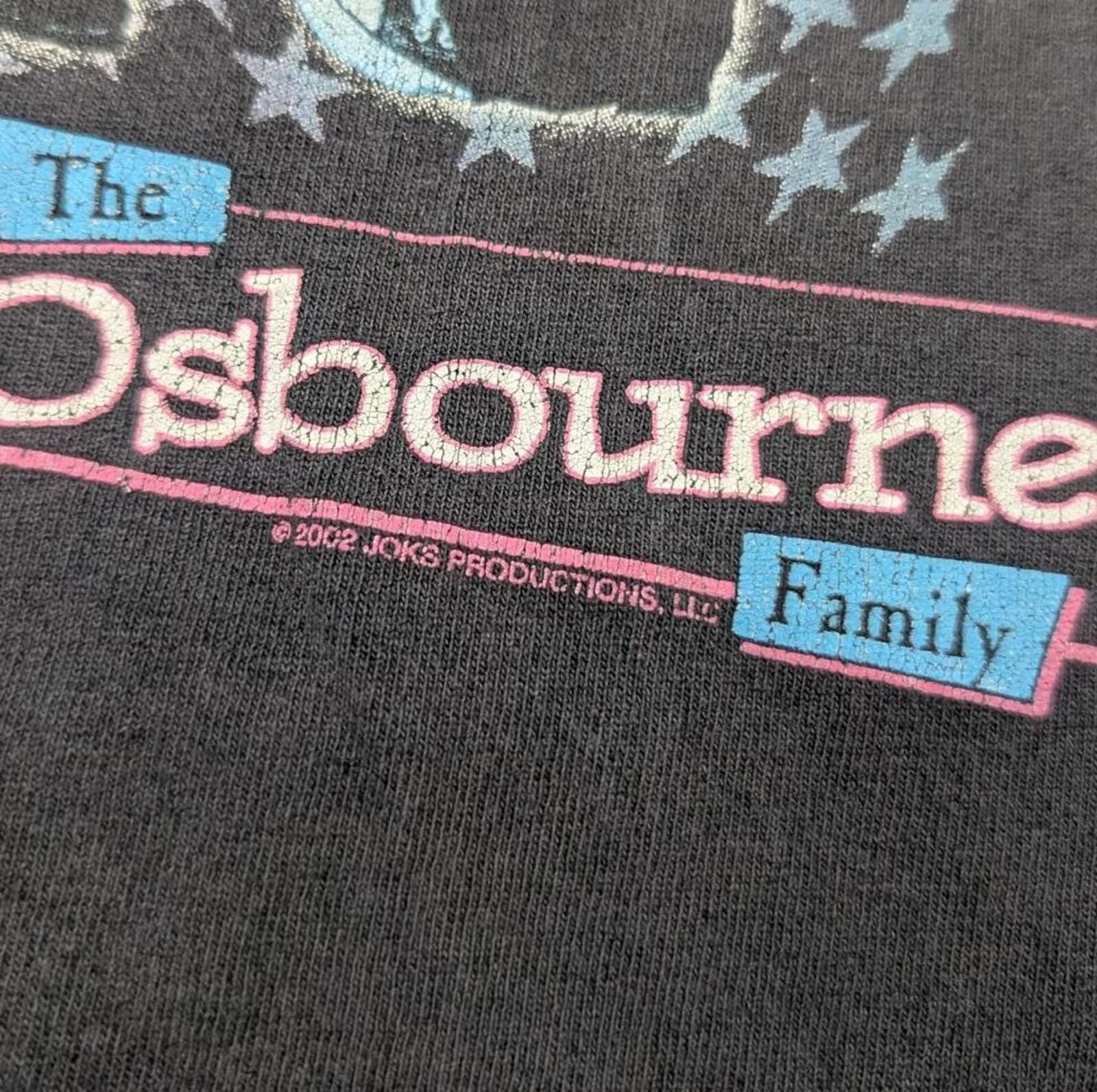 Vintage Vintage Y2K The Osbourne Family Values Ozzy Tv Promo T-shirt Size US XL / EU 56 / 4 - 3 Thumbnail