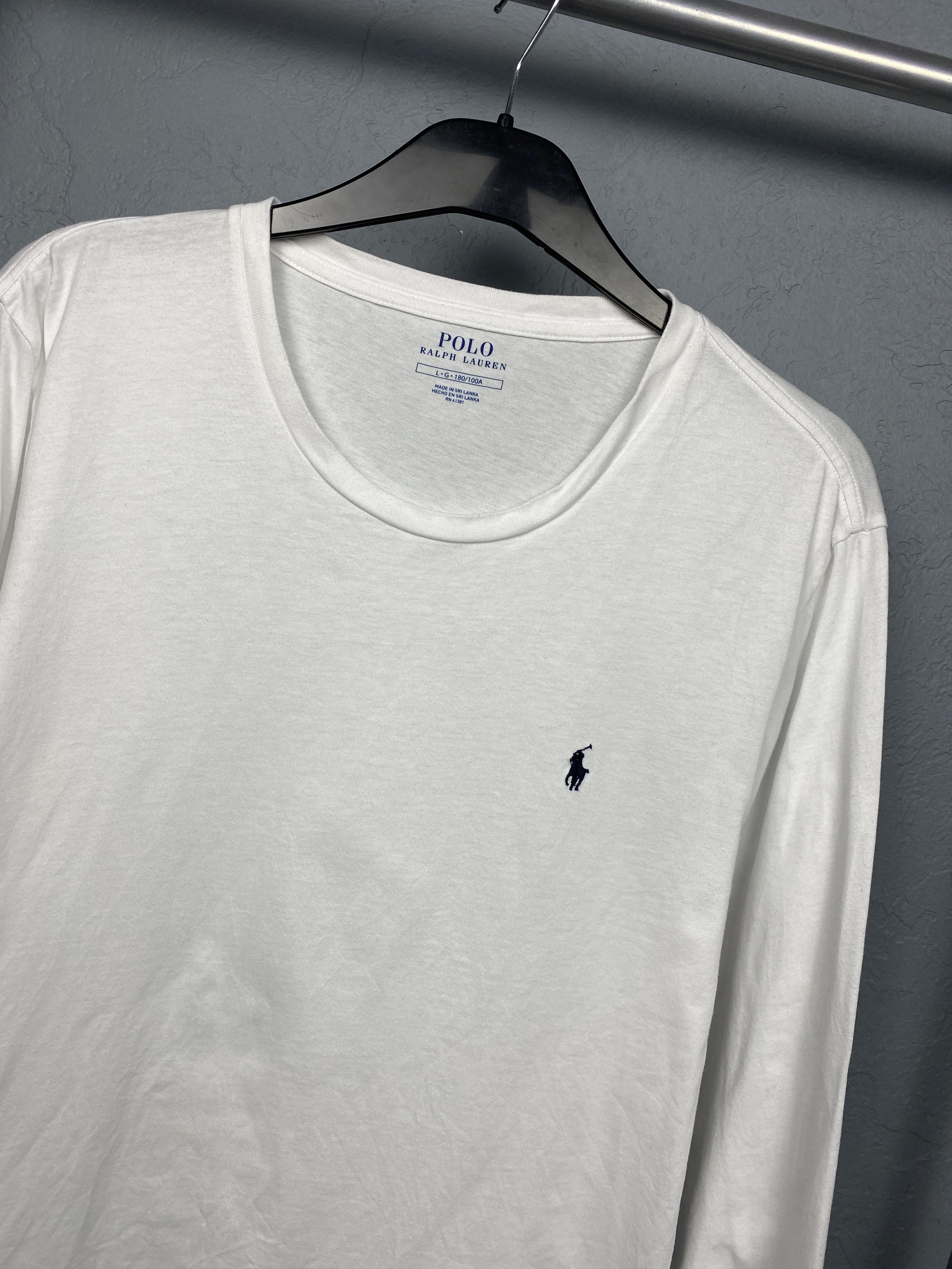 Polo Ralph Lauren Polo Ralph Lauren Vintage Mens Long Sleeve T-Shirt Size US L / EU 52-54 / 3 - 2 Thumbnail