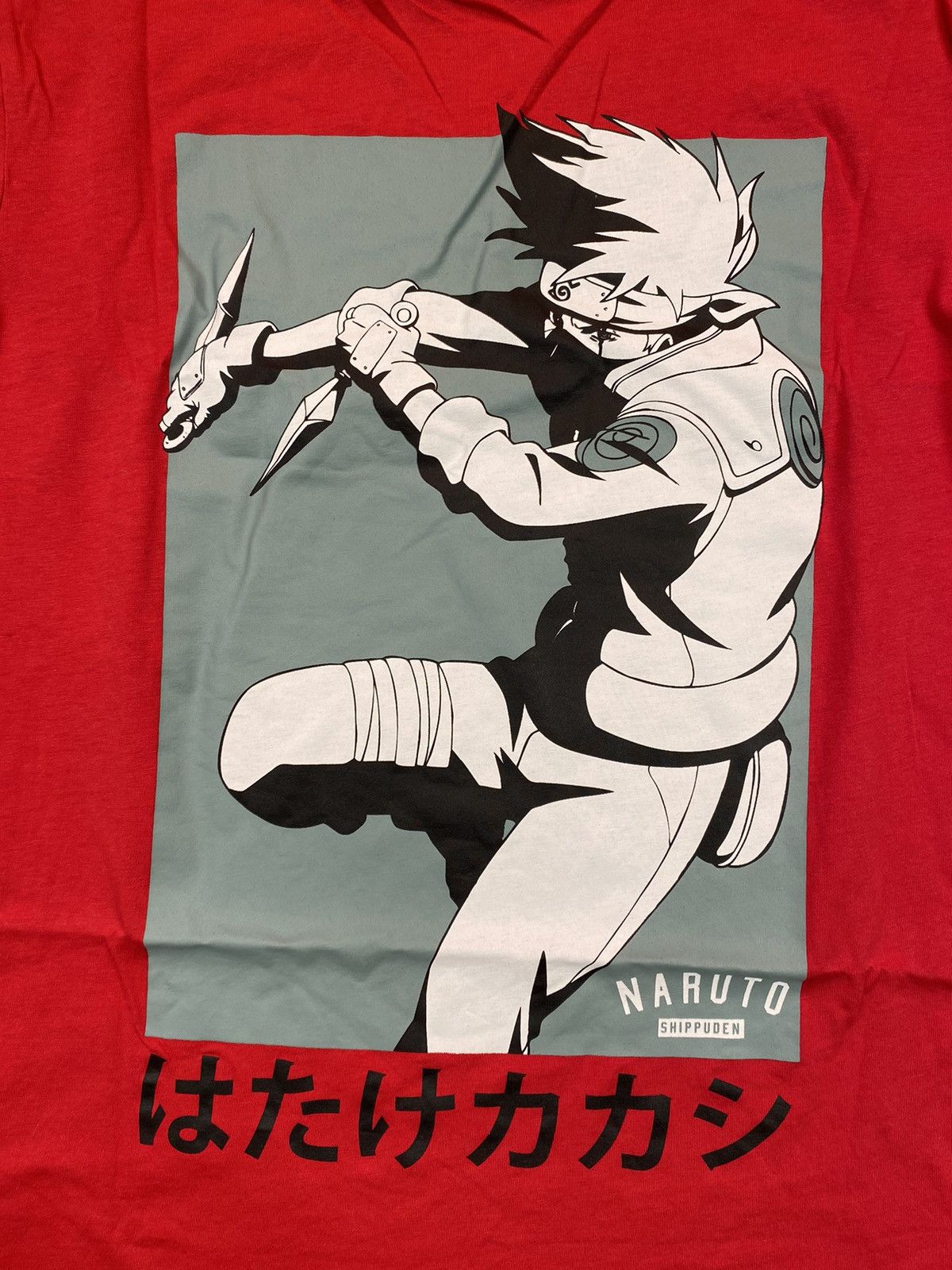 Anime Naruto Shippuden Kakashi Hatake Long Sleeve T Shirt Size US M / EU 48-50 / 2 - 5 Thumbnail