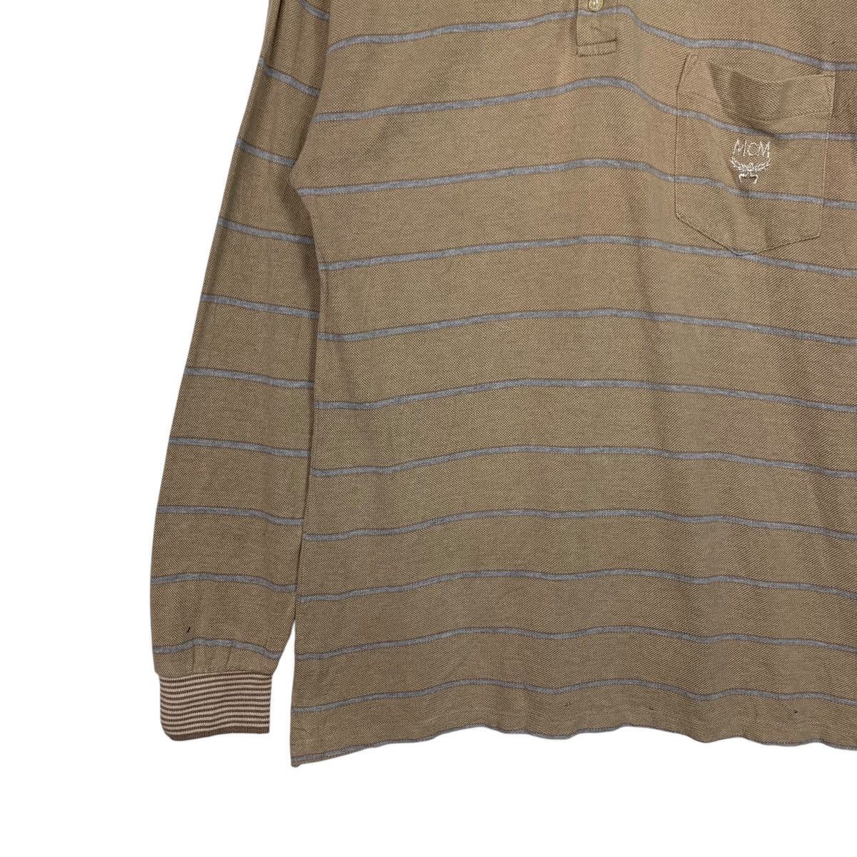 MCM Vintage 90’s MCM LEGERE Striped Long Sleeve Polos #2605-C117 Size US L / EU 52-54 / 3 - 3 Thumbnail
