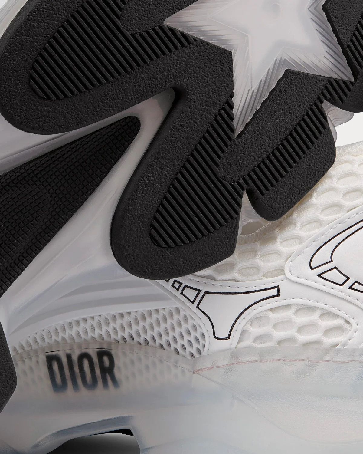 Dior o1w1db11225 KCK337 Vibe Low-Top Sneakers in White Size US 10 / IT 40 - 5 Thumbnail