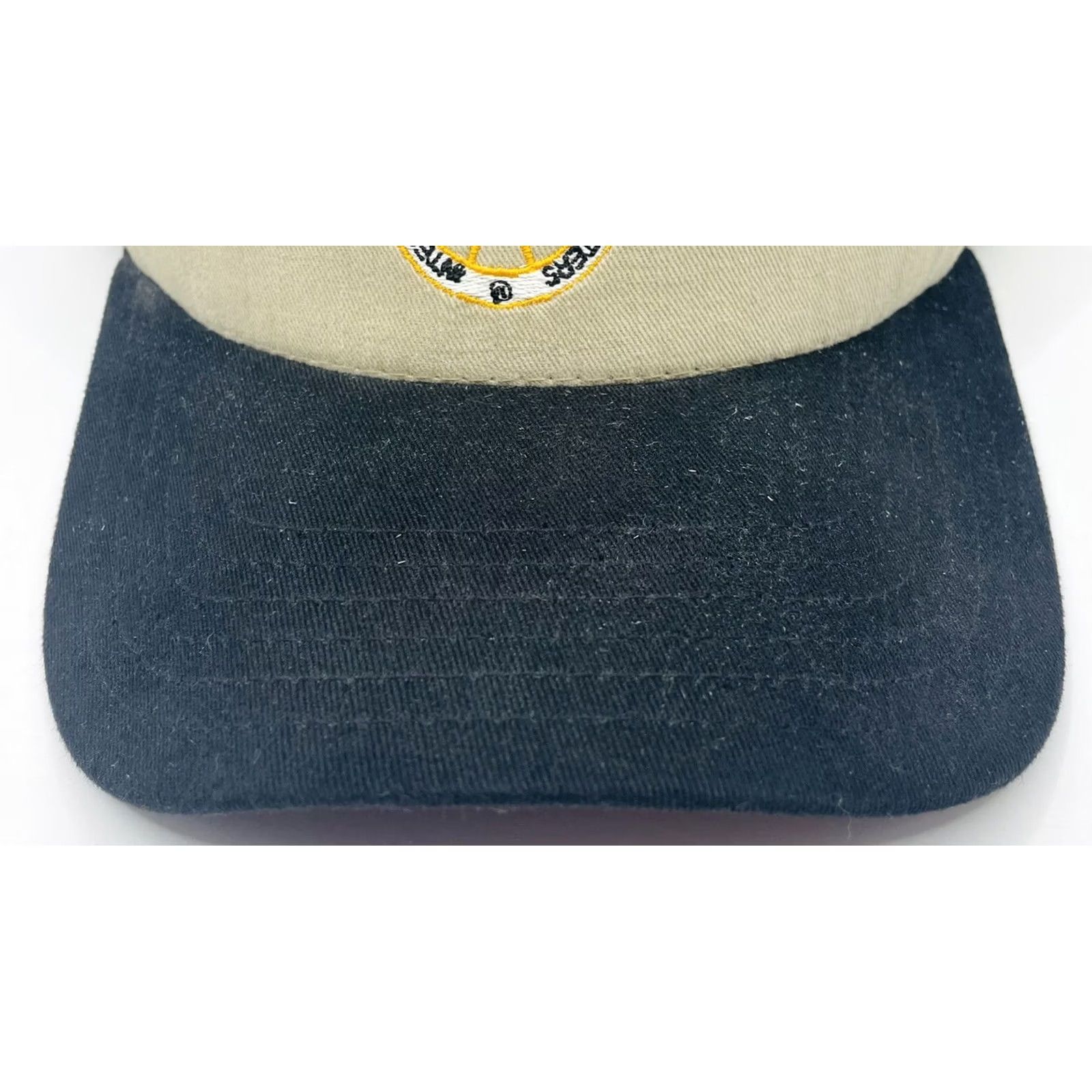 Vintage VINTAGE Snap-Back Baseball Hat Cap Brown/Black Adjustable Made In USA Men’s Teamstets Cap Size ONE SIZE - 3 Thumbnail