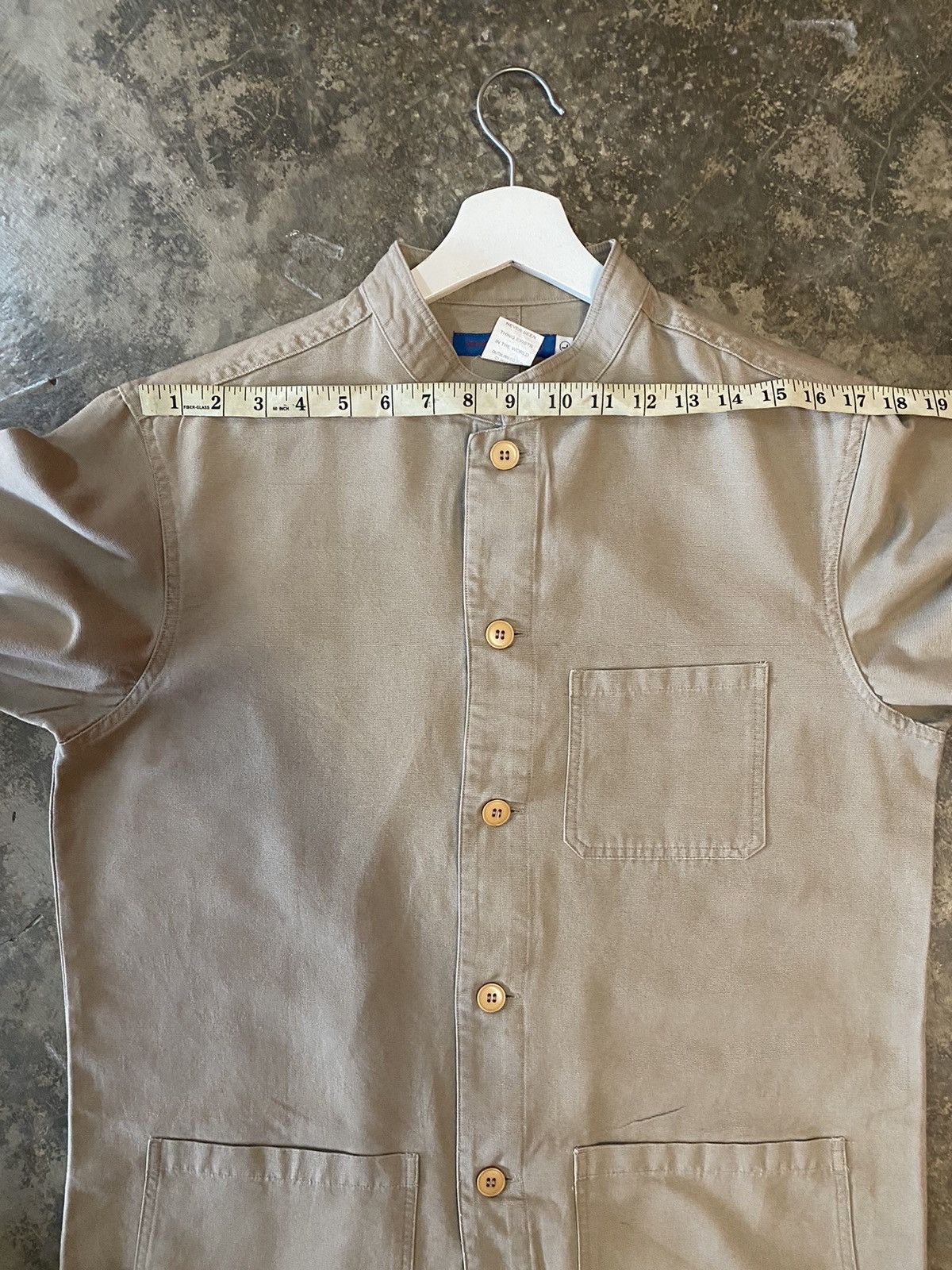 Japanese Brand Never Seen Thing Shirt Button Ups Size US L / EU 52-54 / 3 - 8 Thumbnail