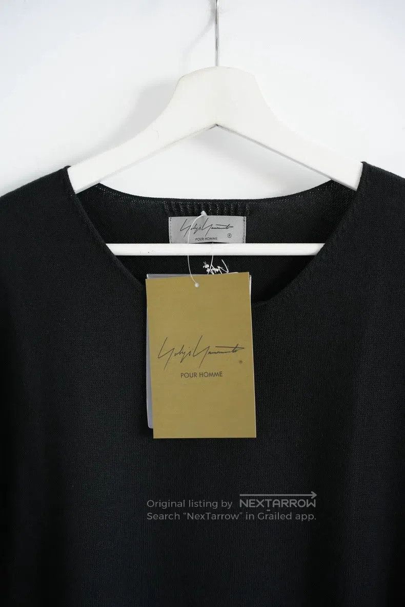 Yohji Yamamoto Yohji Yamamoto 24ss Signature Embroidered Cashmere Long Sl Size US L / EU 52-54 / 3 - 3 Thumbnail