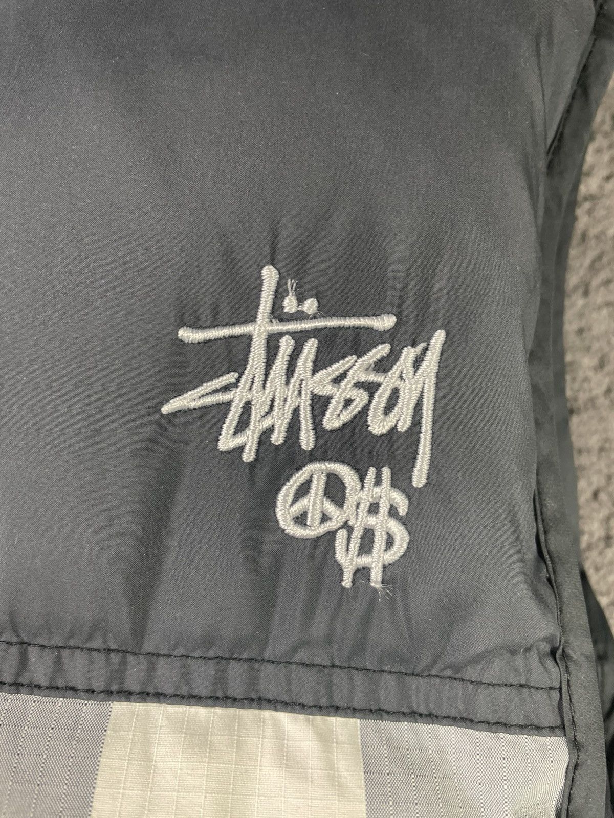 Stussy Stussy Checkered Down Puffer Vest – Size M Size US M / EU 48-50 / 2 - 2 Thumbnail