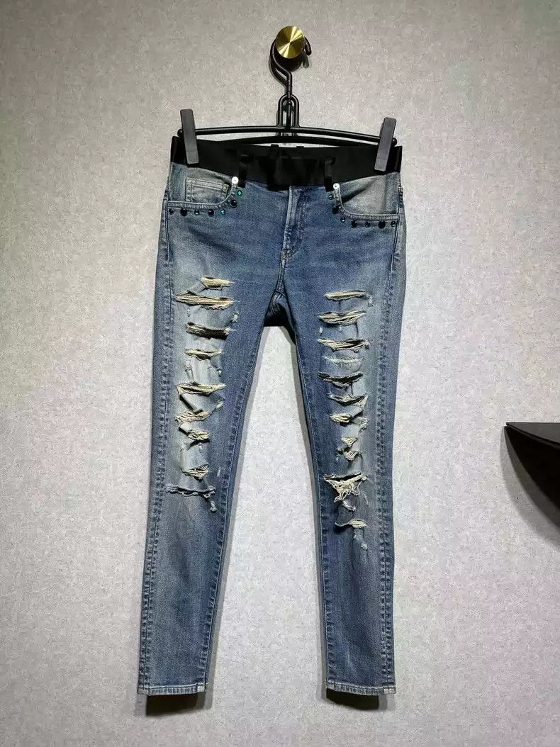 Undercover UNDERCOVER Ripped Takahashi shield jeans Size US 30 / EU 46 - 1 Thumbnail