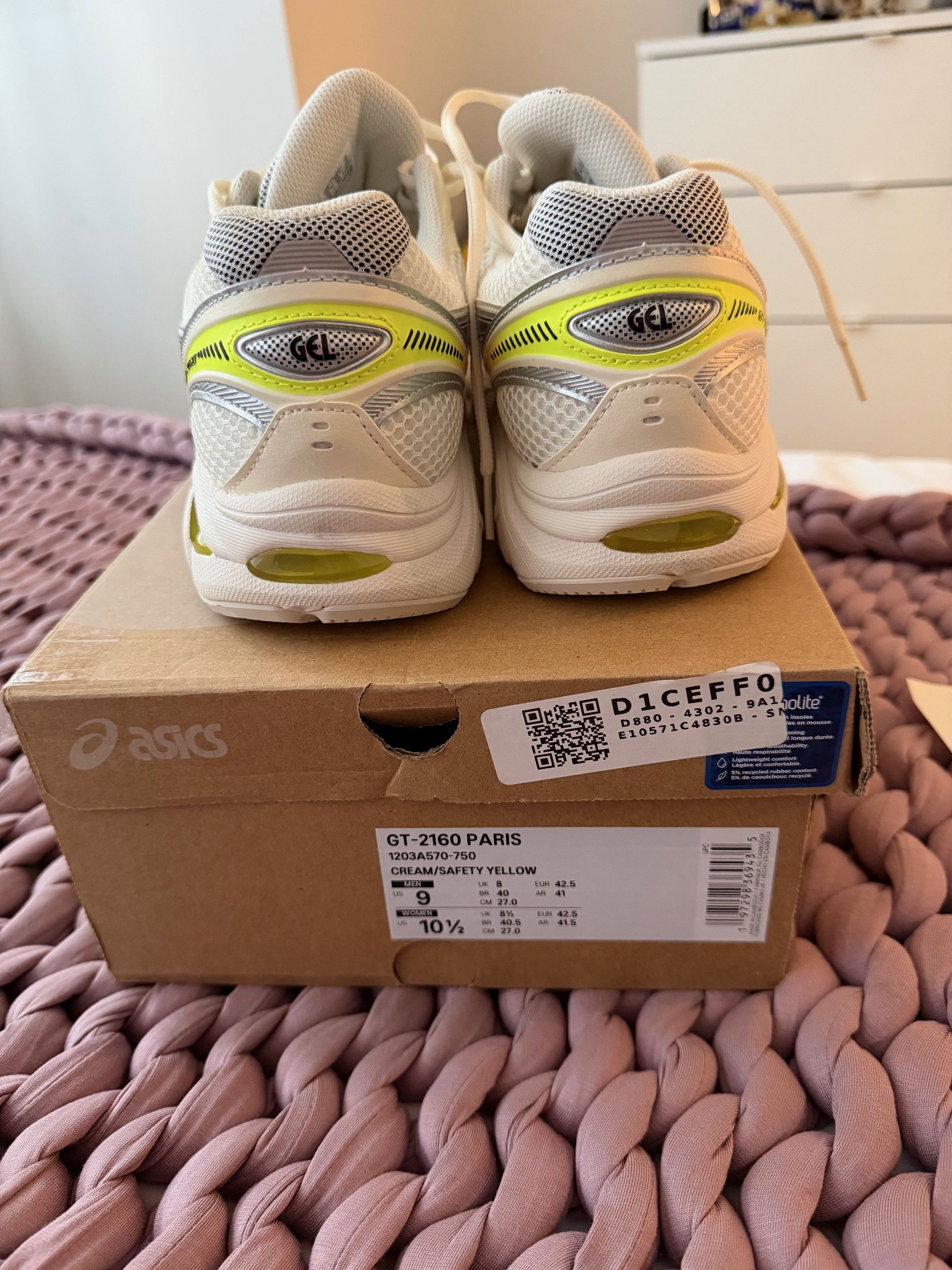 Asics ASICS GT-2160 Paris Gel - Size 9 Size US 9 / EU 42 - 4 Thumbnail