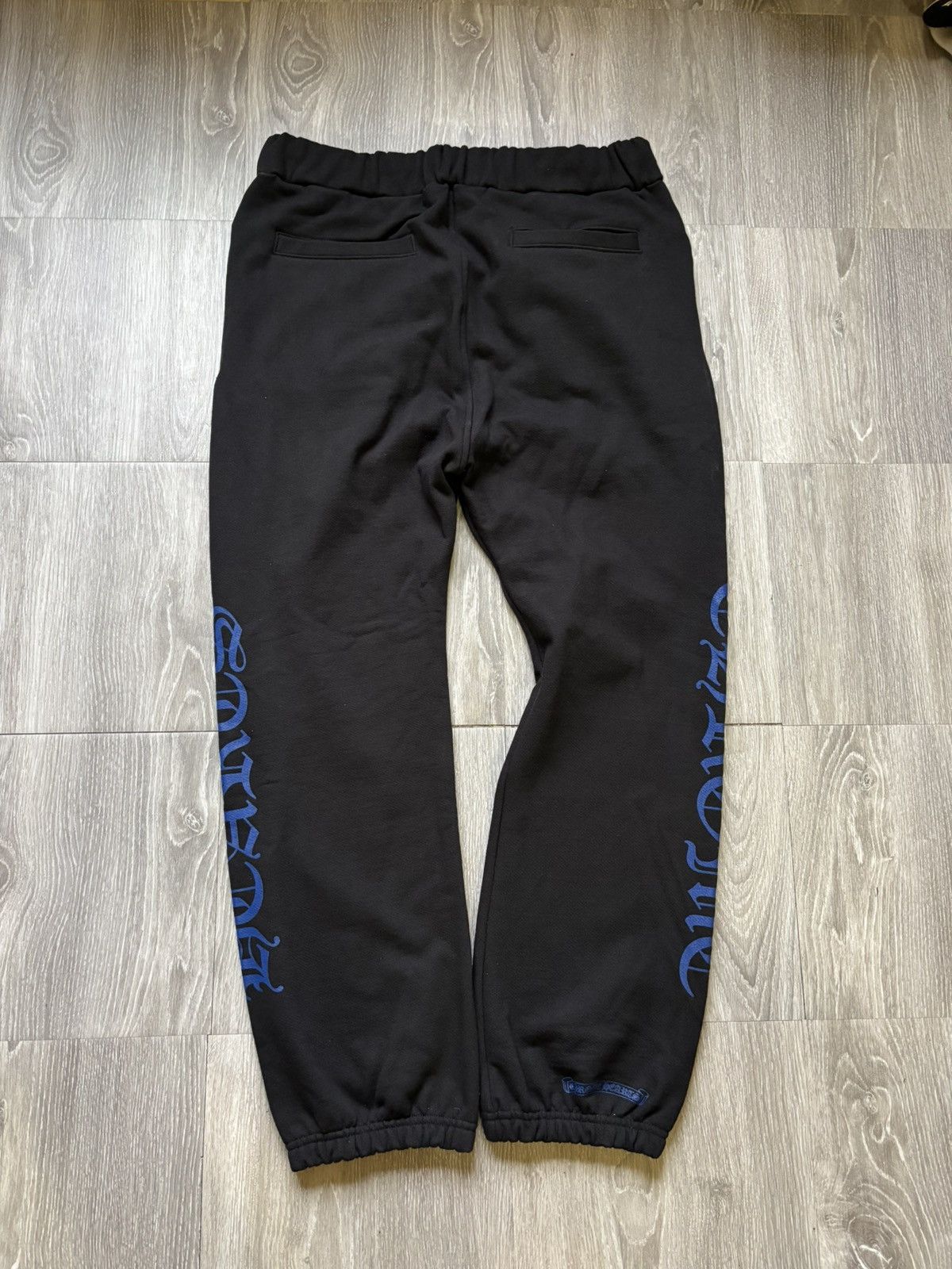 Chrome Hearts Chrome Hearts Blue Horseshoe Logo Sweatpants Size US 36 / EU 52 - 7 Thumbnail