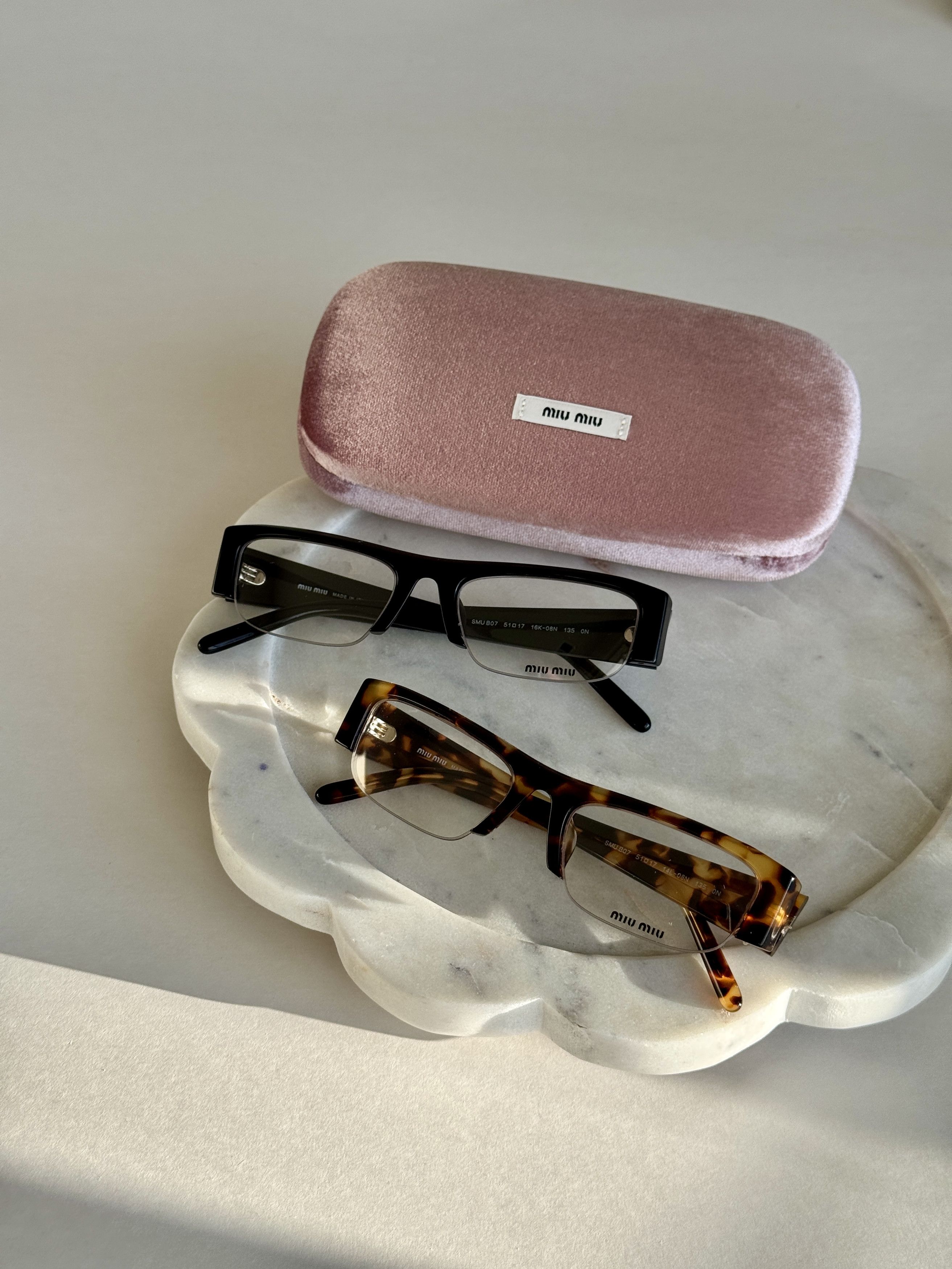 Miu Miu Miu Miu Women Eyeglasses MUB07S 14L08N NEW AUTHENTIC Size ONE SIZE - 15 Thumbnail