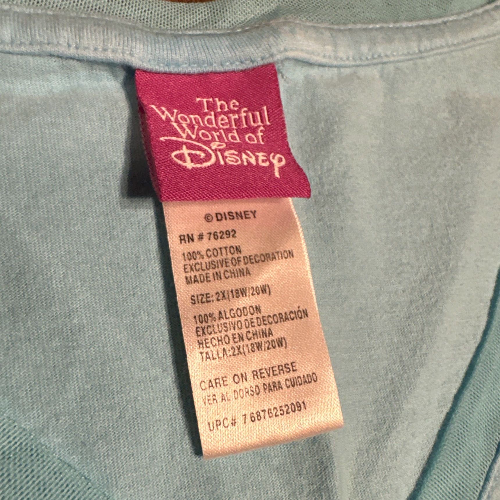 Disney Disney Eeyore Happiness is Overrated Women’s T-Shirt 2XL Blue Shirt Women 2XL Size XXL / US 16-18 / IT 52-54 - 5 Thumbnail