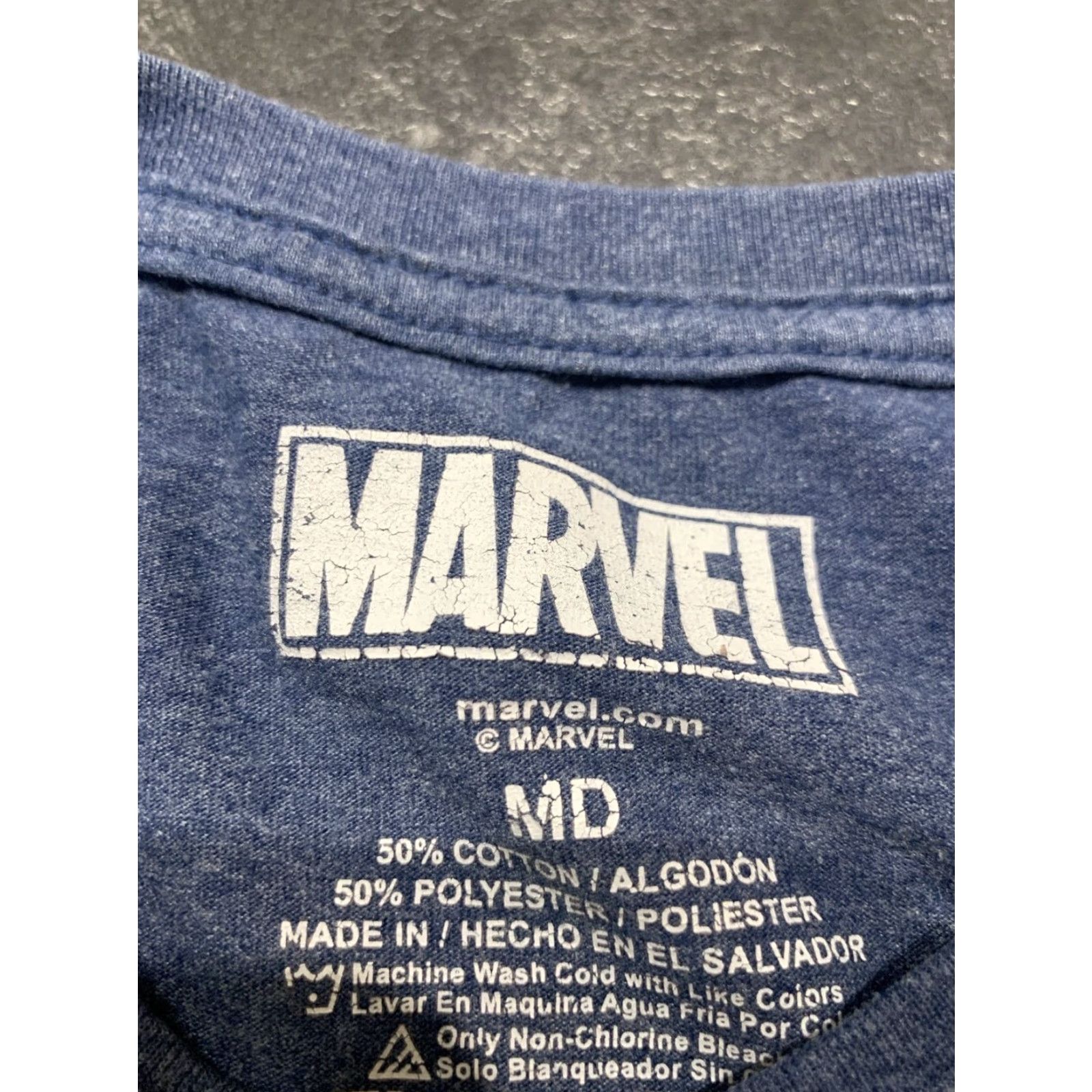 Vintage VINTAGE Spiderman Marvel Mens T-Shirt Medium Blue & Red Size US M / EU 48-50 / 2 - 5 Thumbnail