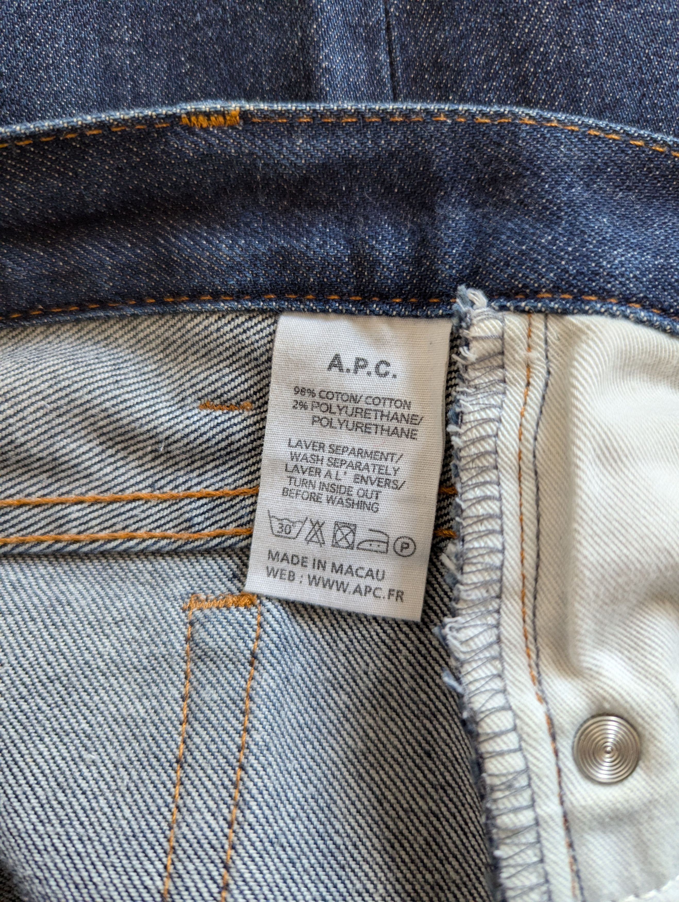 A.P.C. Petit Standard Jeans Size US 26 / EU 42 - 4 Thumbnail