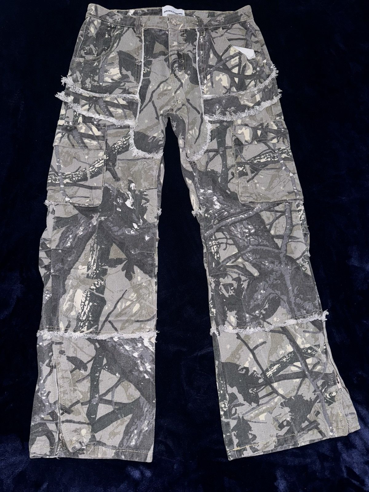 Other MADE EXTREME Casual Pants Unisex Camouflage White Size US 34 / EU 50 - 2 Thumbnail