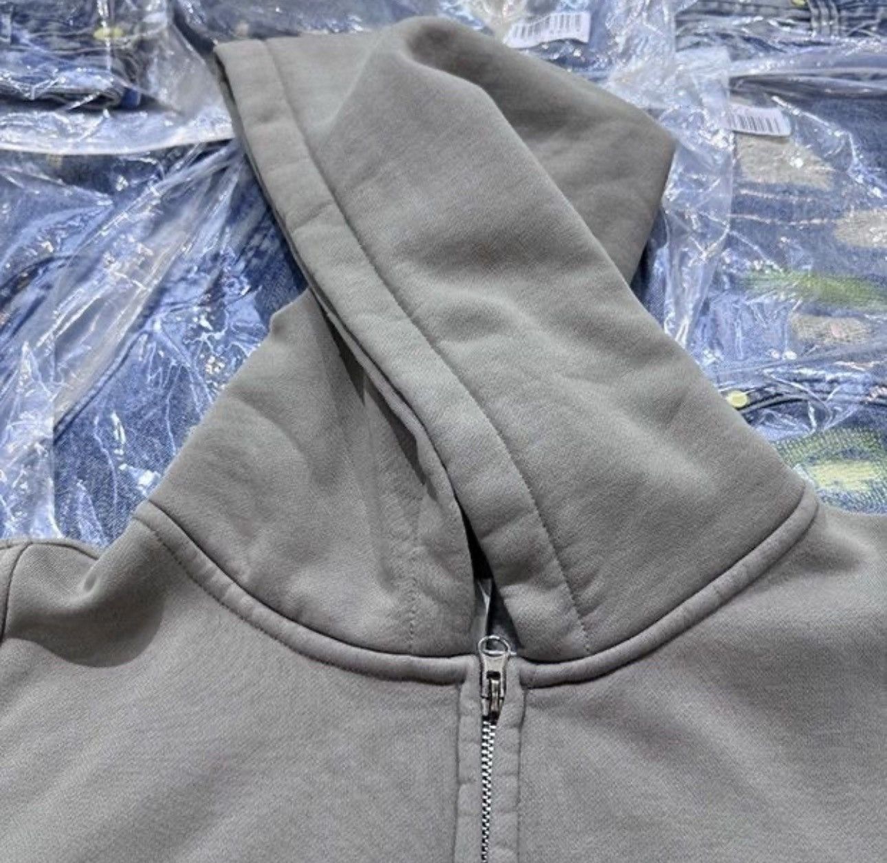 Japanese Brand Zippered Fleece Hoodie Rare Design Pockets Hoodie Size US L / EU 52-54 / 3 - 3 Thumbnail