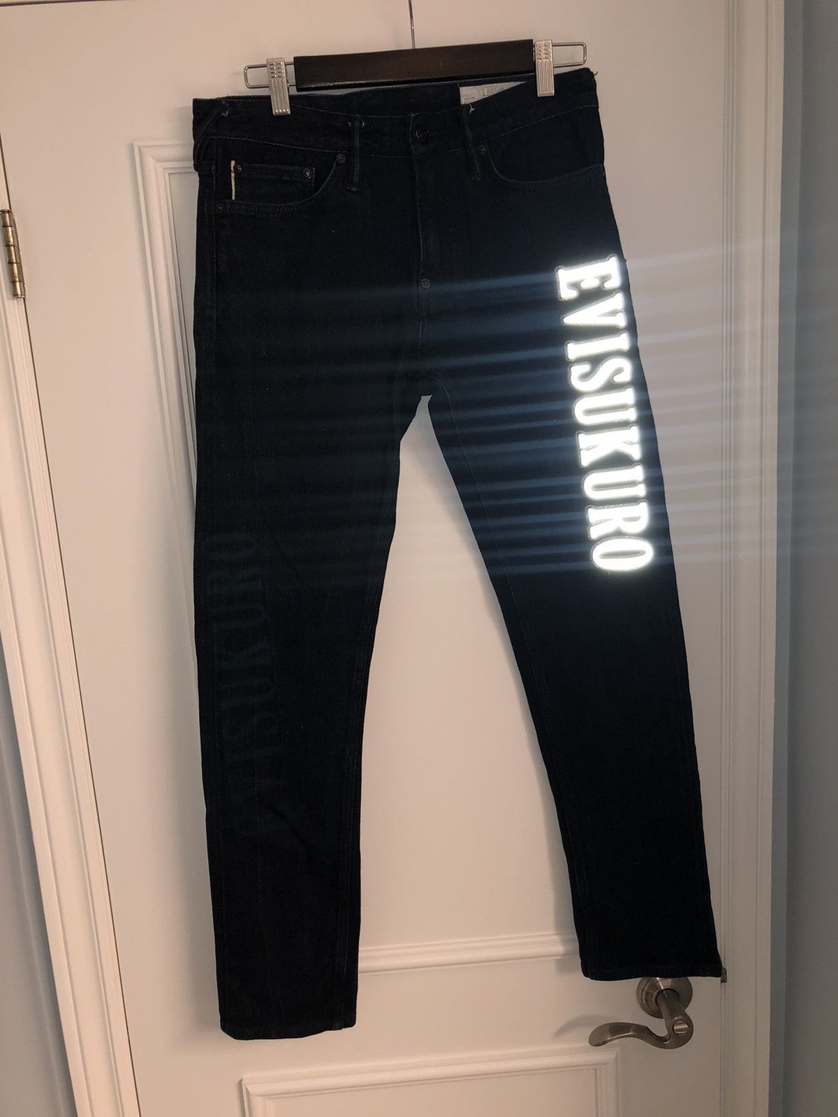 Evisu Evisu 30x32 Reflective Script Jeans *Rare* Size US 30 / EU 46 - 2 Thumbnail