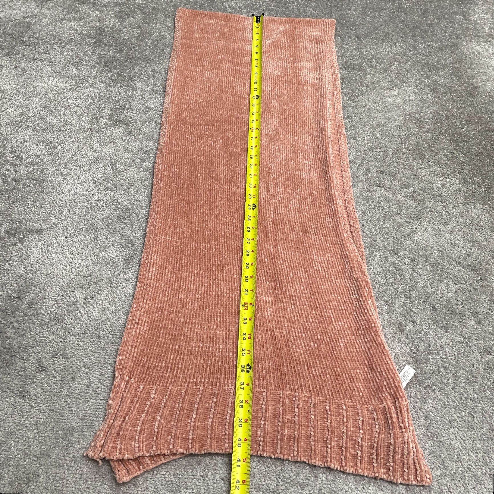 Garage Garage Infinity Scarf Womens One Size Peach Orange Super Soft Knit Polyester Scarf Mulitfunctional Neck Warmer 40.5in Size ONE SIZE - 6 Thumbnail