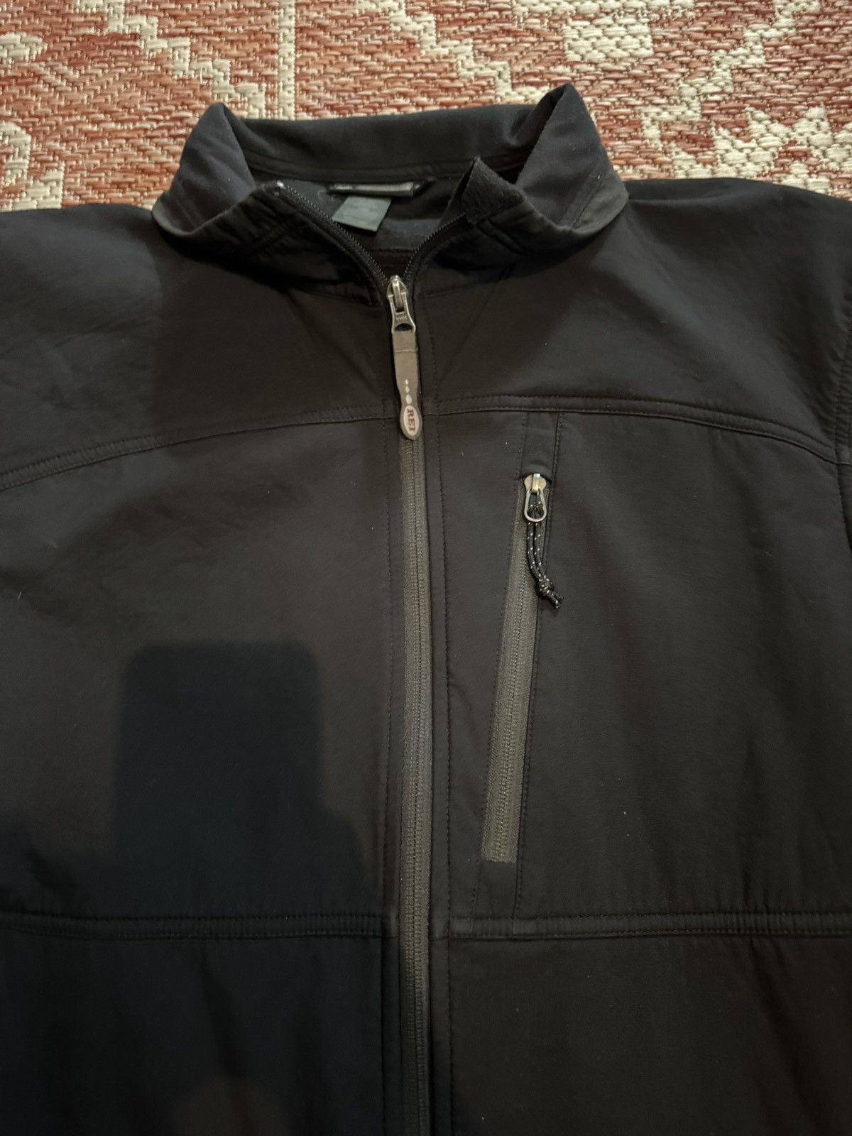 Rei REI men’s Hiking Rain Jacket Black Used Waterproof Sz XXL Size US XXL / EU 58 / 5 - 4 Thumbnail