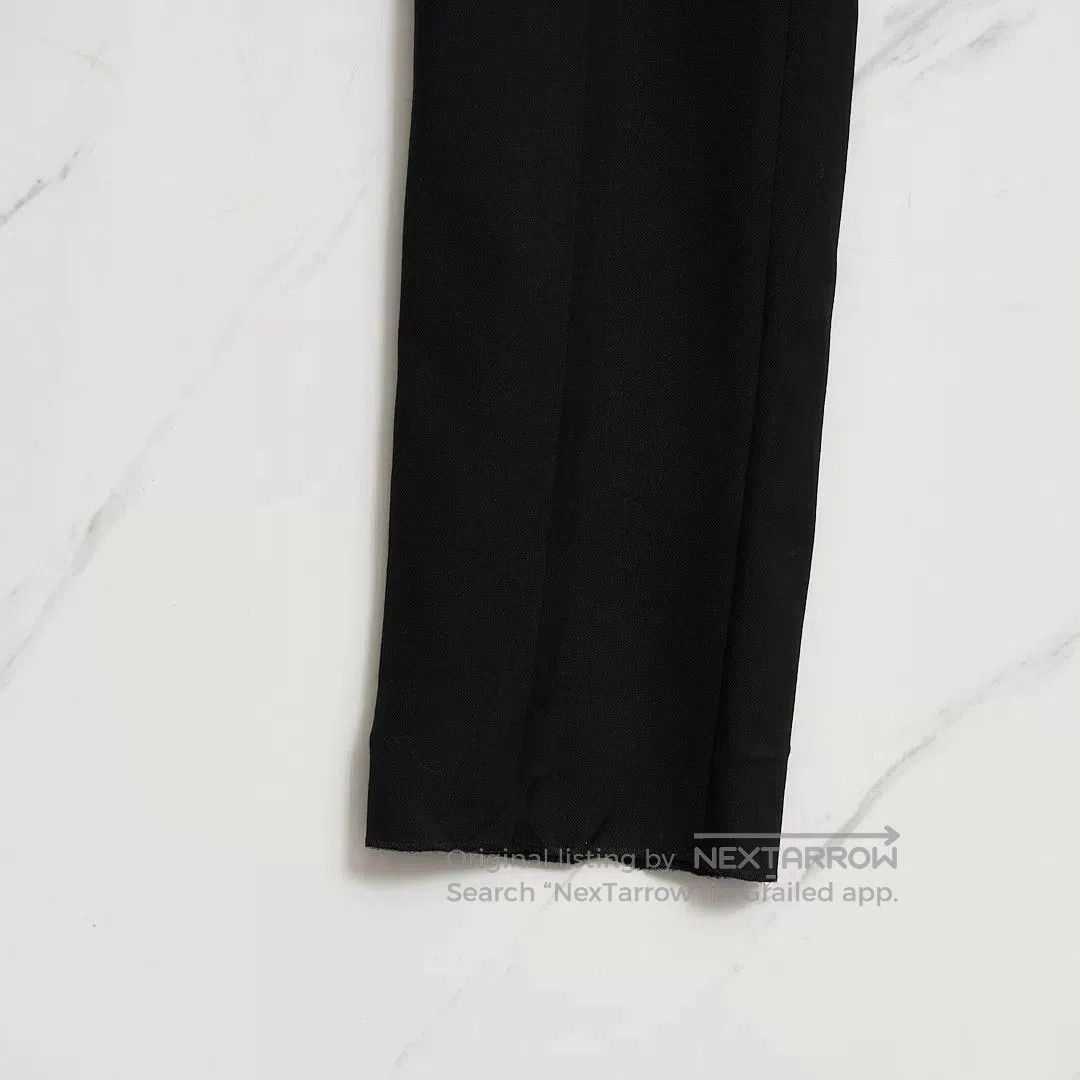 Saint Laurent Paris Saint Laurent Men's Black Wool Trousers. Size US 32 / EU 48 - 4 Thumbnail