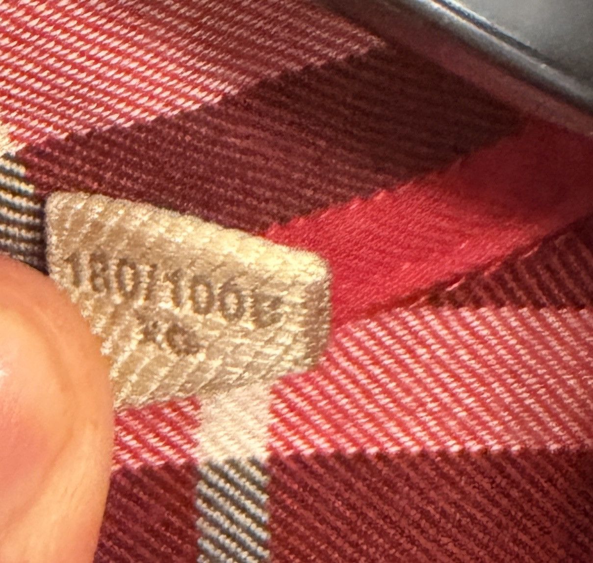 Burberry Burberry London Red Nova Check Button Up Size US XL / EU 56 / 4 - 8 Thumbnail