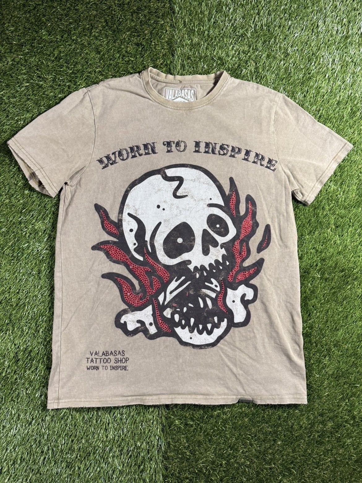 Valabasas Vintage Y2K Grunge Styled Tattoo Shop Valabasas Hype Tee Size US M / EU 48-50 / 2 - 1 Thumbnail