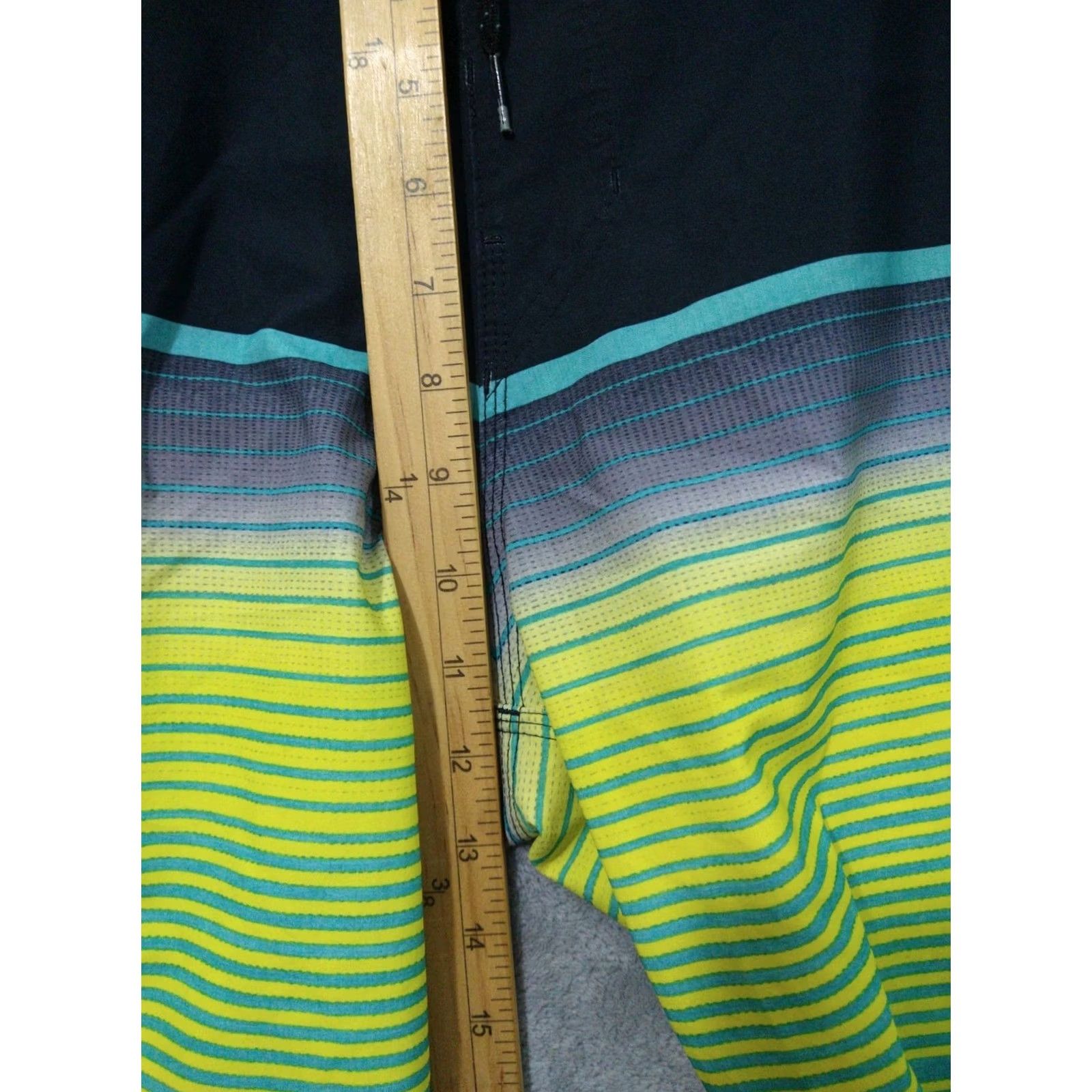 Billabong Billabong Mens Board Shorts 33 Striped Recycler All Day Pro Surf Swim Pocket Size US 33 - 4 Thumbnail