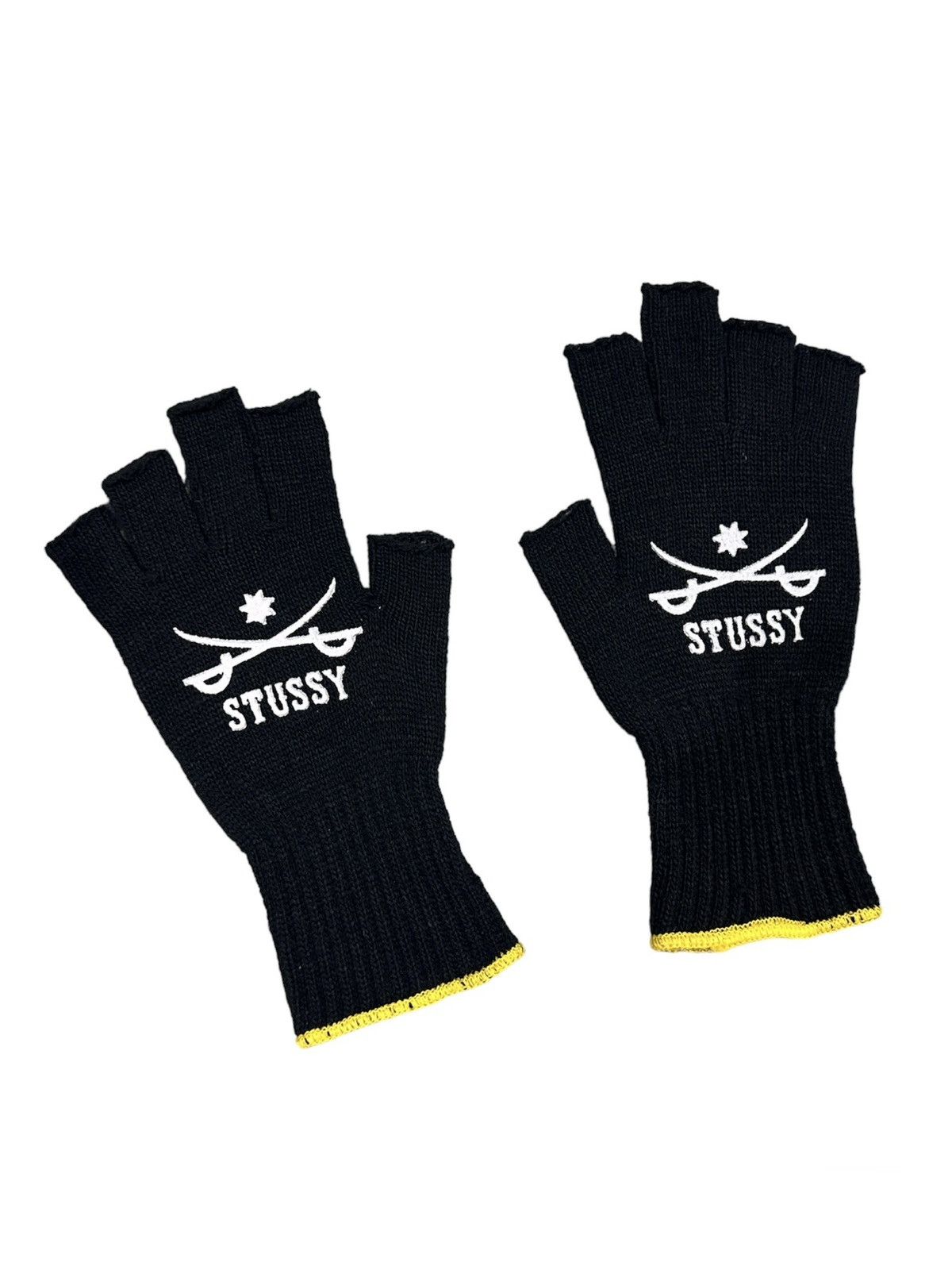 Stussy Stussy leather biker gloves | Grailed