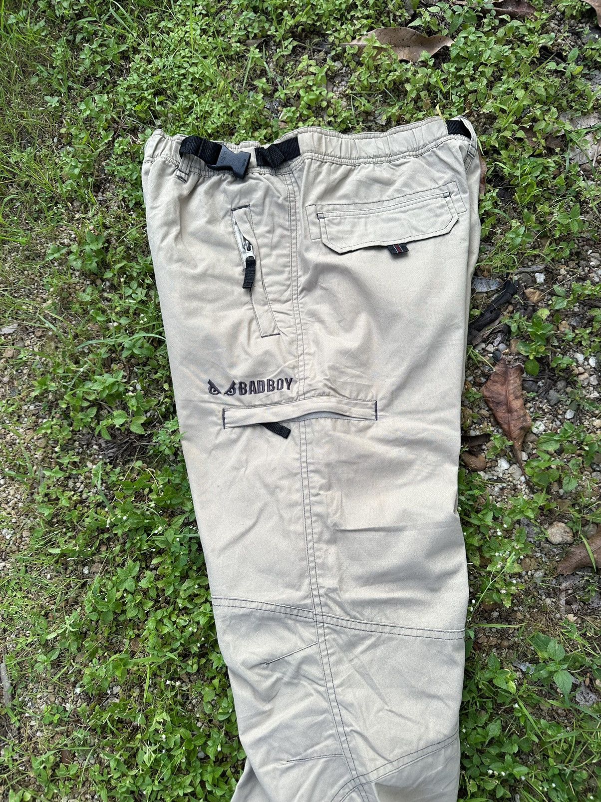 Hysteric Glamour Y2K VINTAGE BADBOY SPRINGWAIST BELT BAGGY PANTS Size US 34 / EU 50 - 15 Thumbnail
