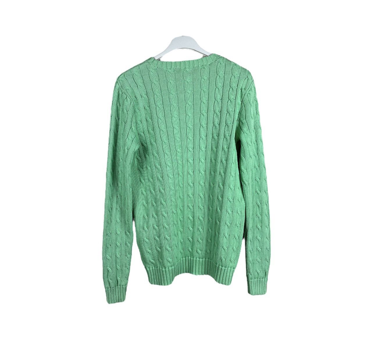 Ralph Lauren × Ralph Lauren Sport × Vintage Vintage Ralph Lauren Sport cable knit braid sweater knitted Size M / US 6-8 / IT 42-44 - 2 Thumbnail