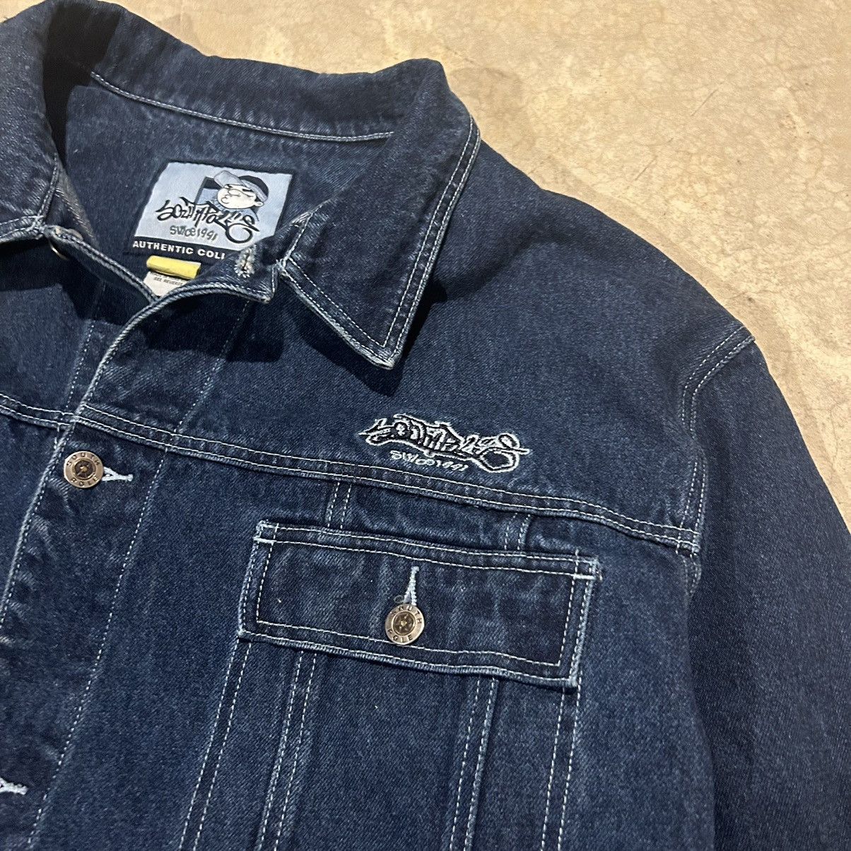 Southpole × Vintage Crazy Vintage 90s Southpole Cartoon Denim Jacket Hiphop Size US XXL / EU 58 / 5 - 8 Thumbnail